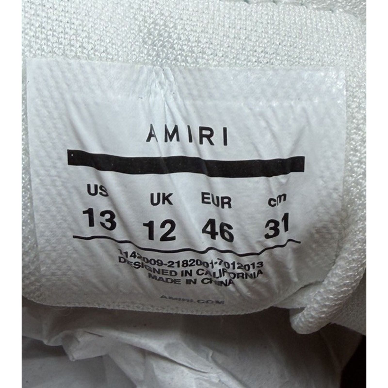 Amiri Size 46EU/13US - Amiri Skel Top High Brown NEW Size US 13 / EU 46 - 9 Thumbnail