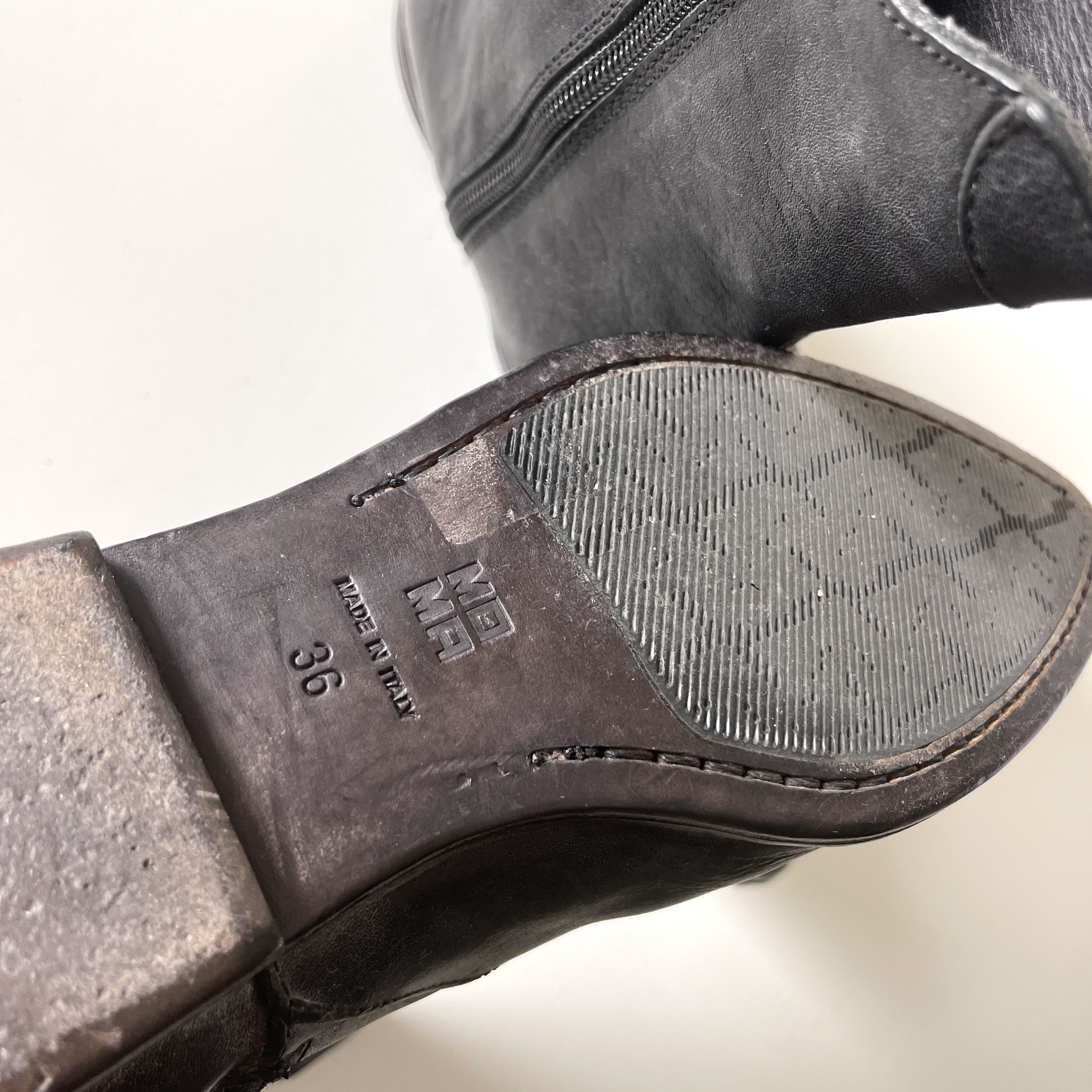 MoMA MOMA black leather Boots size 36 Size US 6 / IT 36 - 7 Thumbnail