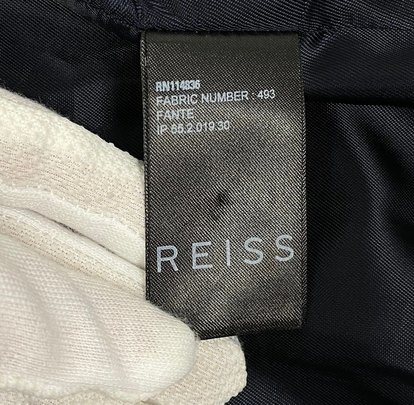 Reiss Reiss Fante Wool Coat Genuine Leather Sleeves size S Size S / US 4 / IT 40 - 11 Thumbnail