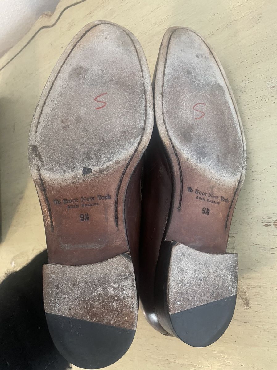 To Boot New York Tesoro Dark Brown Calf Slip On Size US 9.5 / EU 42-43 - 5 Thumbnail