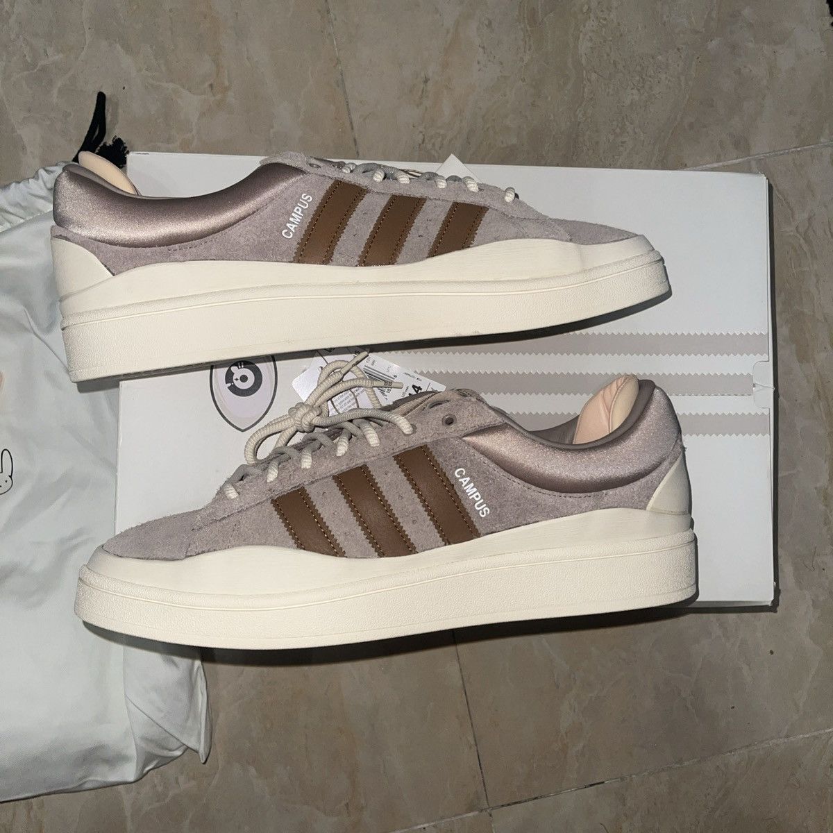 Adidas Adidas bad bunny brown campus Size US 13 / EU 46 - 2 Thumbnail