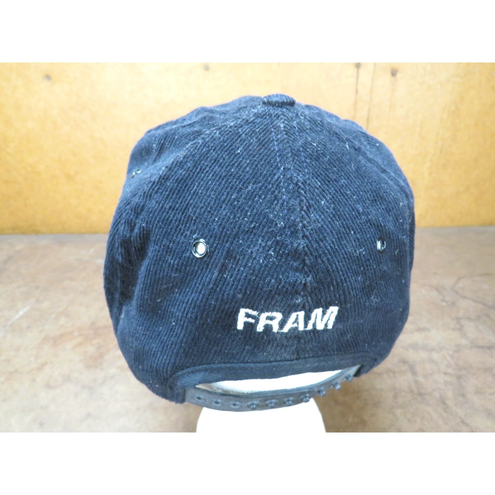 Frame VTG HaT Corduroy Trucker Cap Hat Adjustable Snapback Multi-Color USA 90s Advertising Look: Trucker Mens Womens Boys Girls Size ONE SIZE - 4 Thumbnail