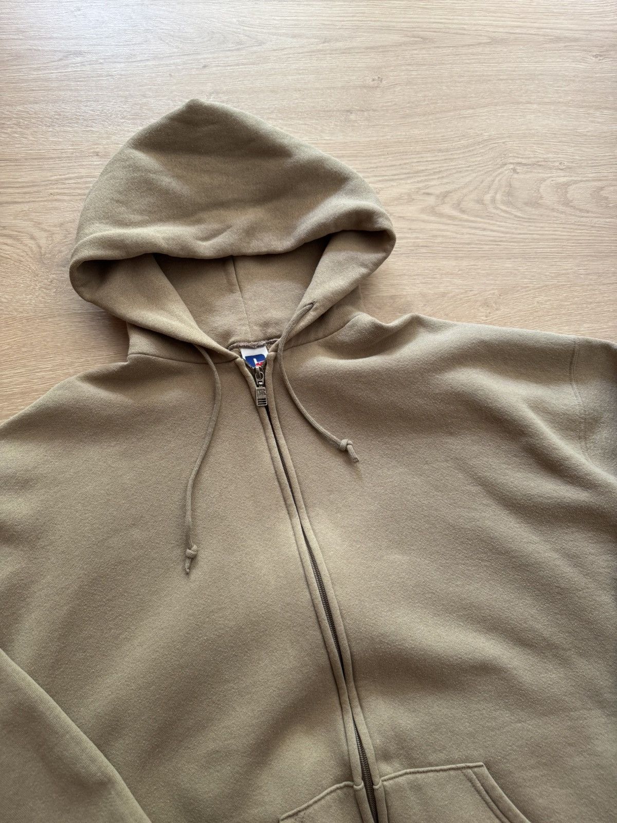 Russell Athletic Vintage 90’s Russell Athletic Made In Mexico Zip Hoodie Size US XL / EU 56 / 4 - 3 Thumbnail