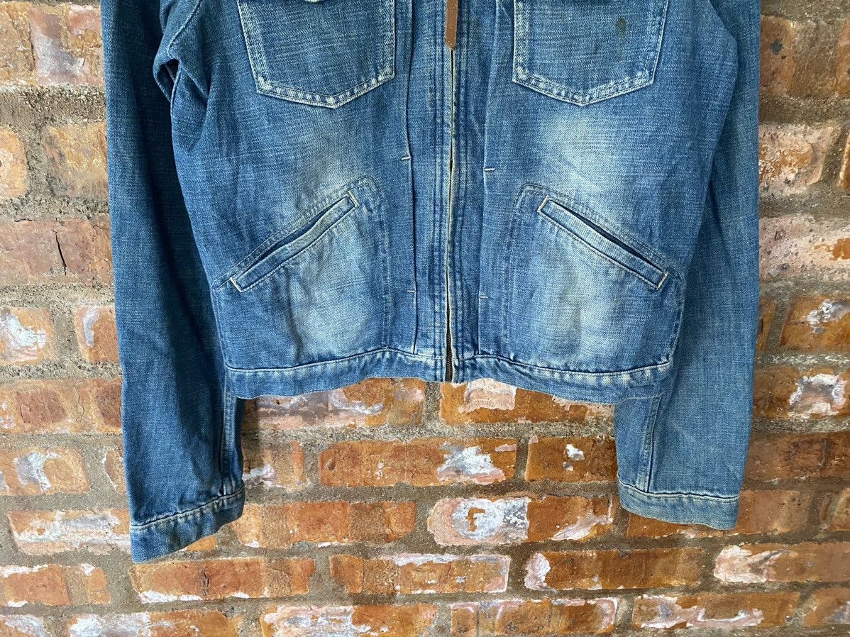 Versace Jeans Couture 1990s Denim Jacket Size S / US 4 / IT 40 - 4 Thumbnail