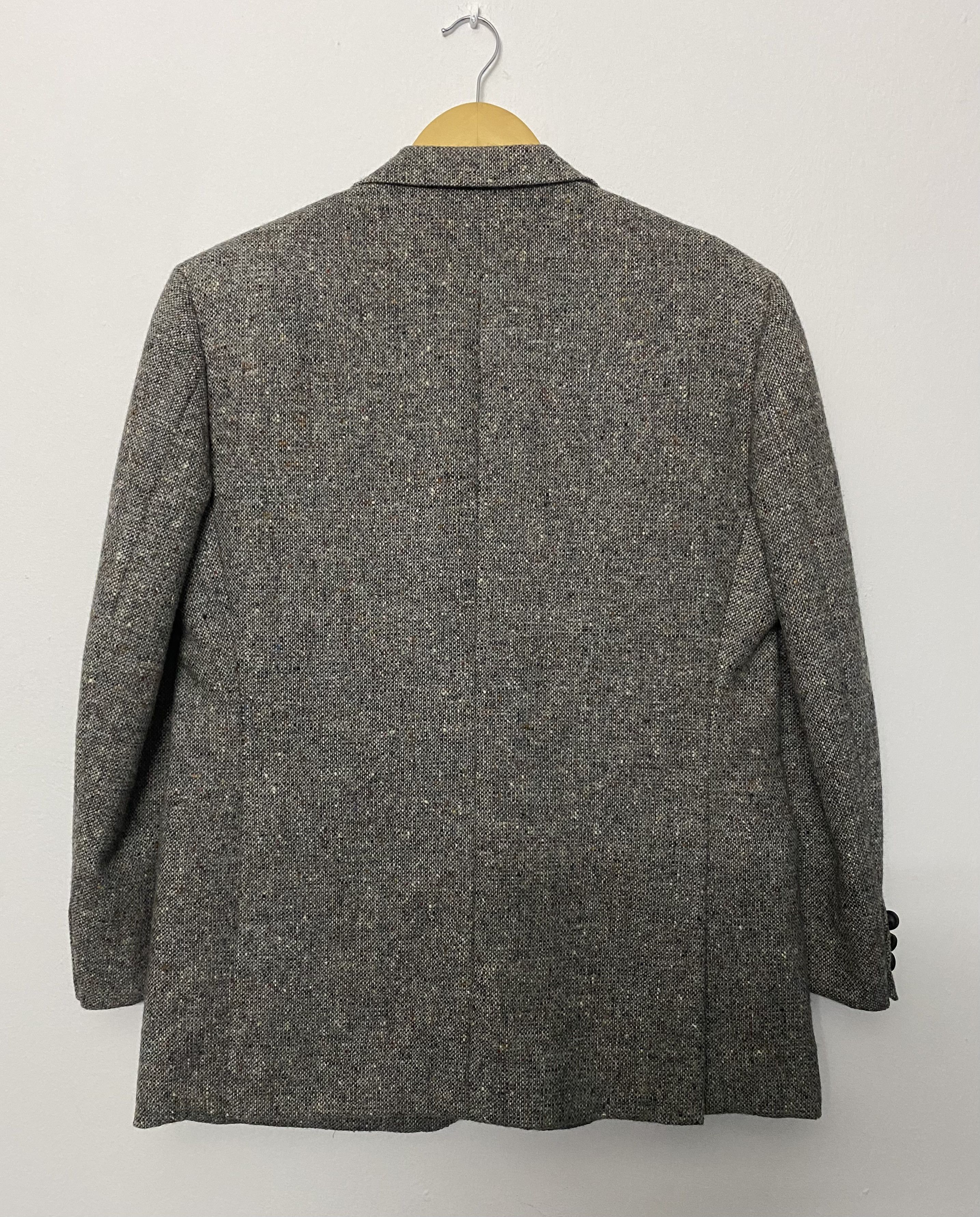 Givenchy Givenchy Tweed Wool Blazer Speckled Two-Button Coat Jacket Size US M / EU 48-50 / 2 - 2 Thumbnail