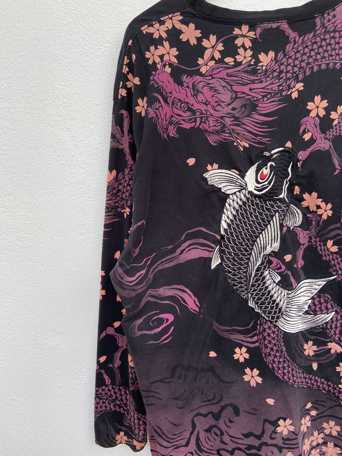 Karakuri Tamashii 🔥 KARAKURI TAMASHI sukajan embroidery fish koi dragon beast Size US XL / EU 56 / 4 - 4 Thumbnail