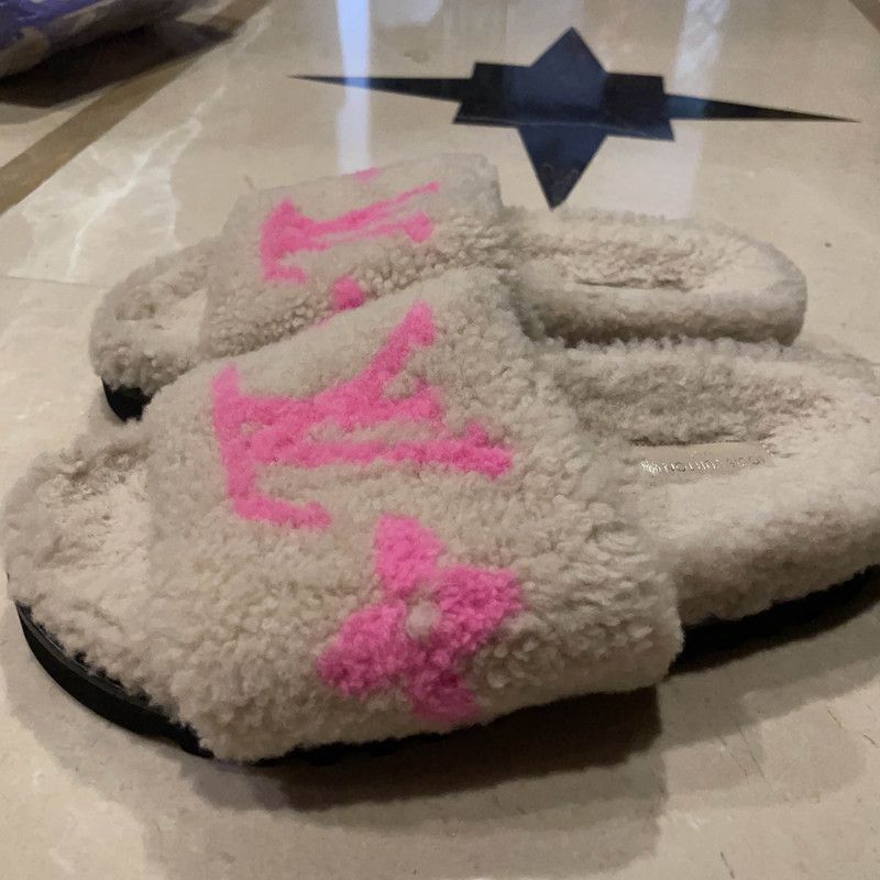Paseo Flat Comfort Sandal Louis Vuitton Shearling Slippers Paseo