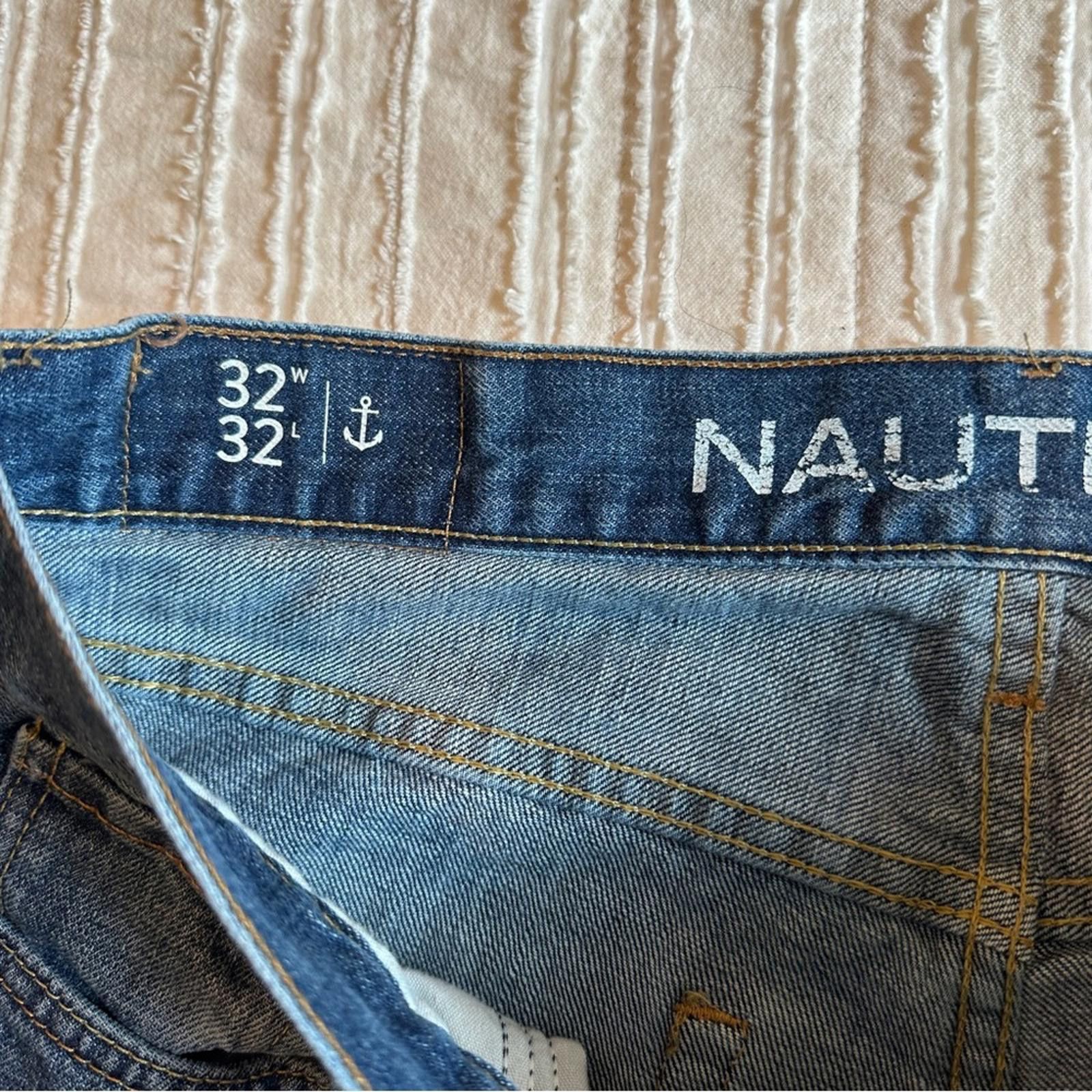 Nautica Nautica 32 x 32 Relaxed Fit Jeans Dark Blue Straight Leg Size US 32 / EU 48 - 5 Thumbnail