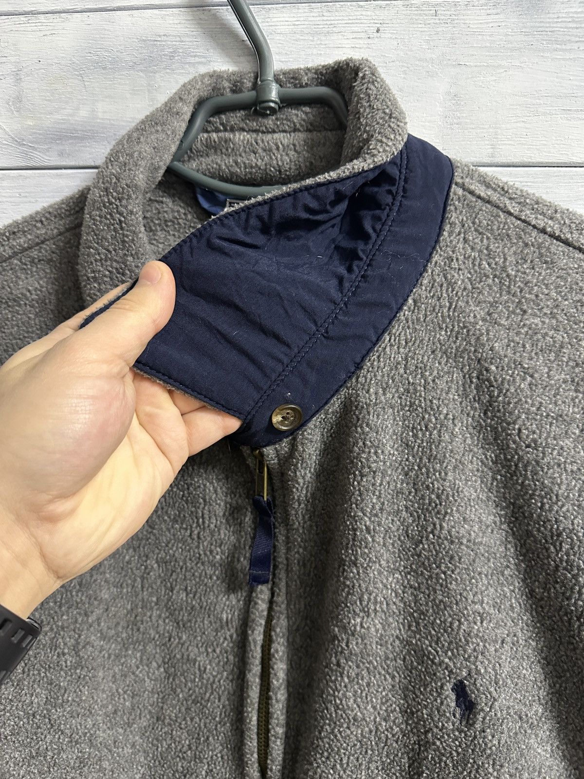 Ralph Lauren Rare Fleece Jacket Polo Ralph Lauren Vintage Luxury. Size US XL / EU 56 / 4 - 4 Thumbnail