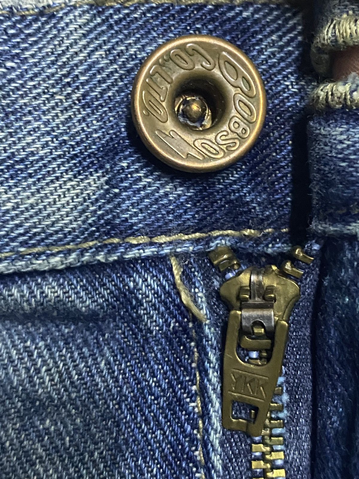 Japanese Brand Vintage Japanese Bobson Ladys Grunge Distressed Flare Jeans Size US 28 / EU 44 - 10 Thumbnail