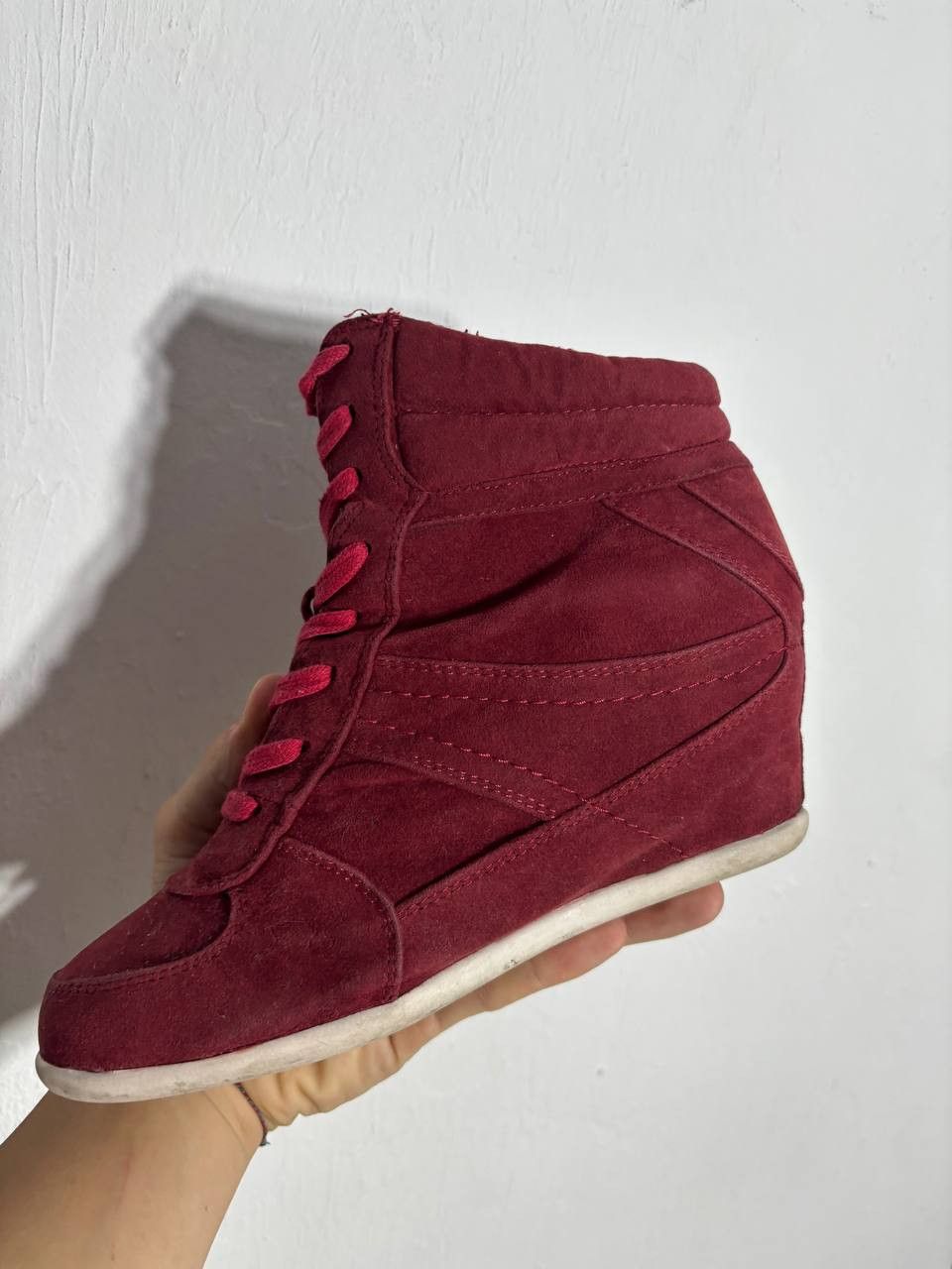 Other Isabel Marant Etoile style Suede Hi-Top Sneakers Shoes Size US 8 / IT 38 - 5 Thumbnail