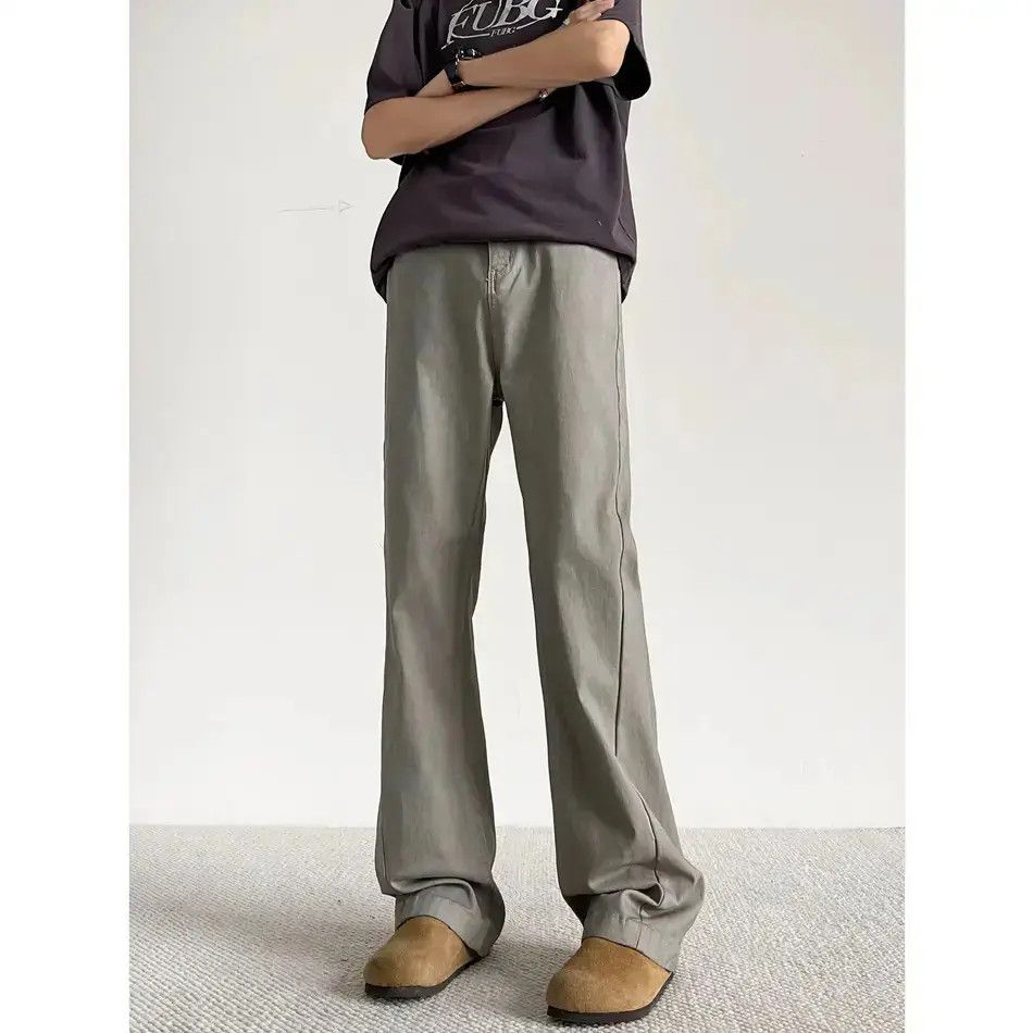 Japanese Brand Retro loose casual wide leg slightly flared jeans Size US 30 / EU 46 - 2 Thumbnail