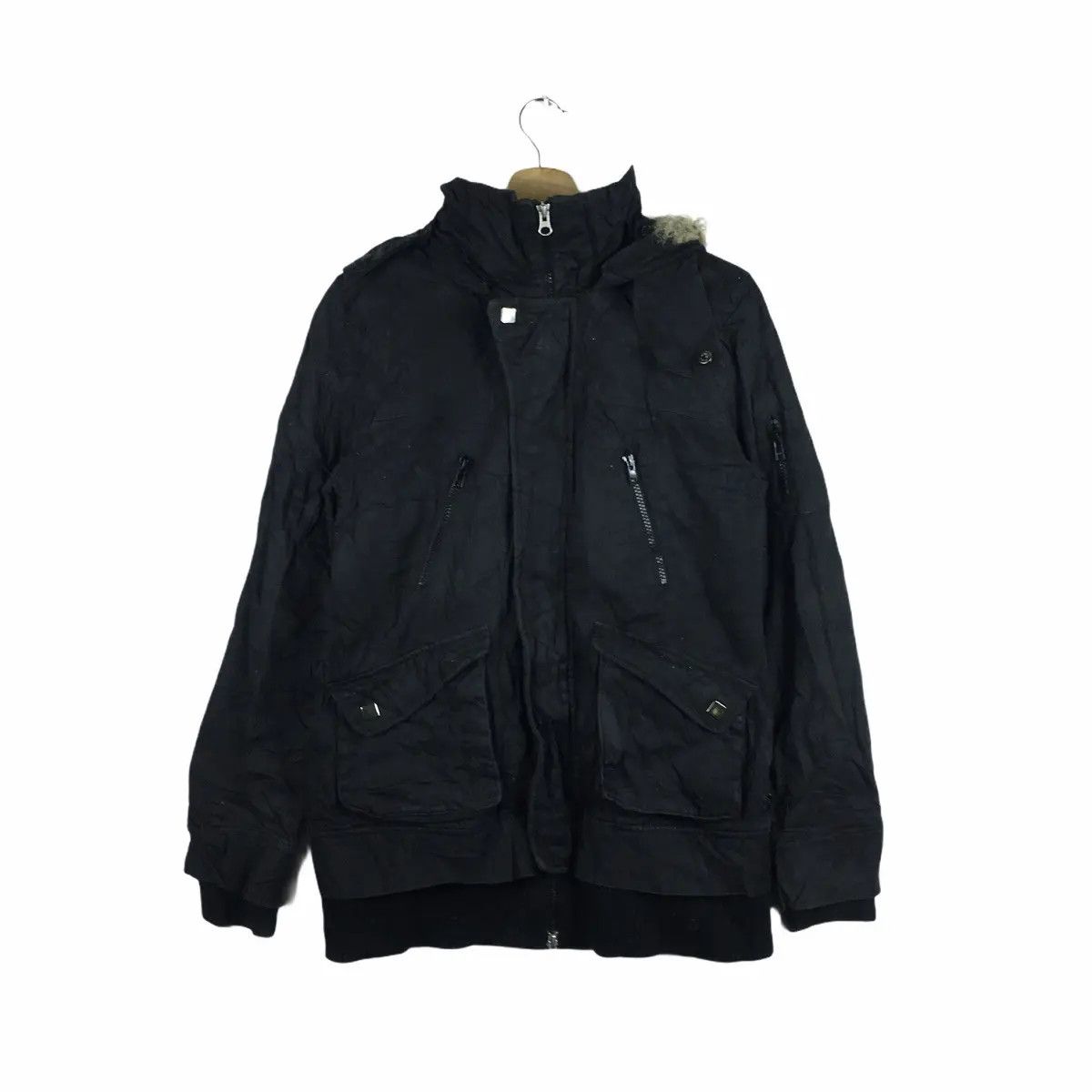 Rusty RUSTY SURFING Surf Beach Hawaii Black Jacket Parka Trenc Size US L / EU 52-54 / 3 - 1 Thumbnail