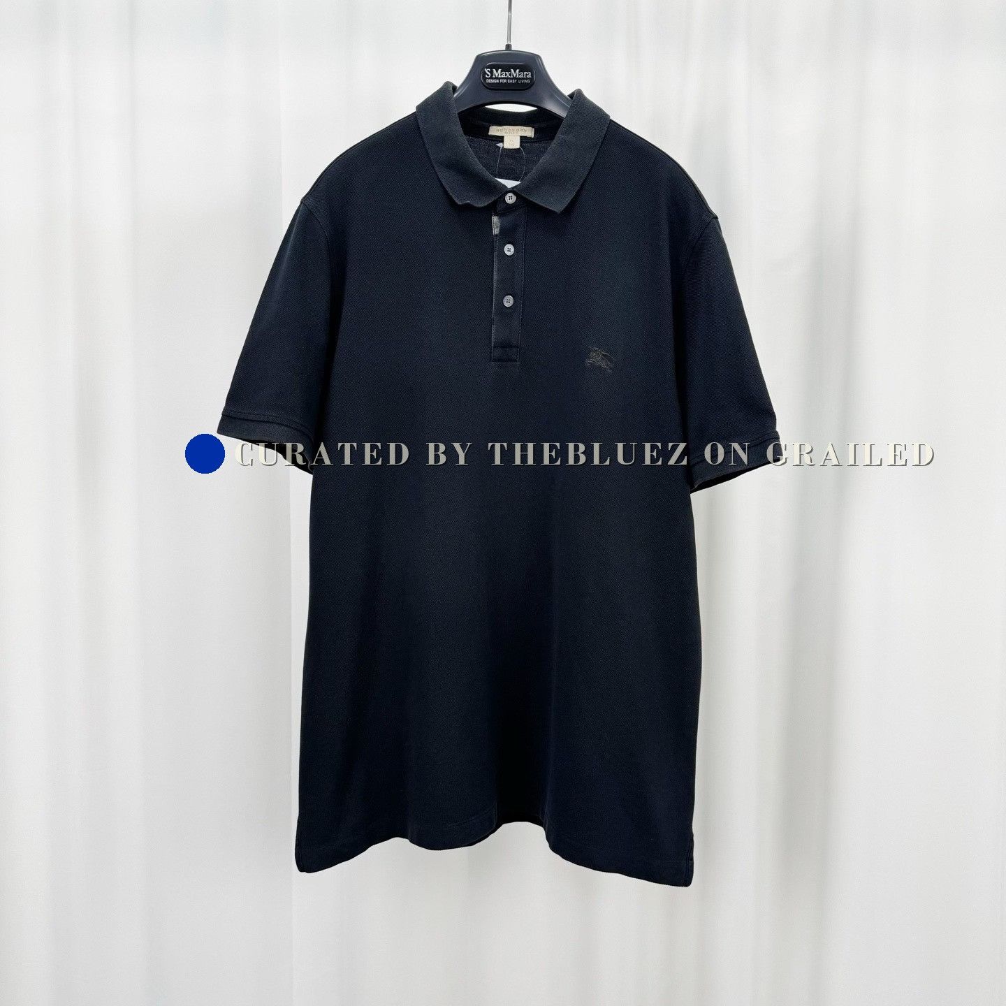 Burberry Burberry Embroidered Horse Check Polo Size US XL / EU 56 / 4 - 1 Thumbnail