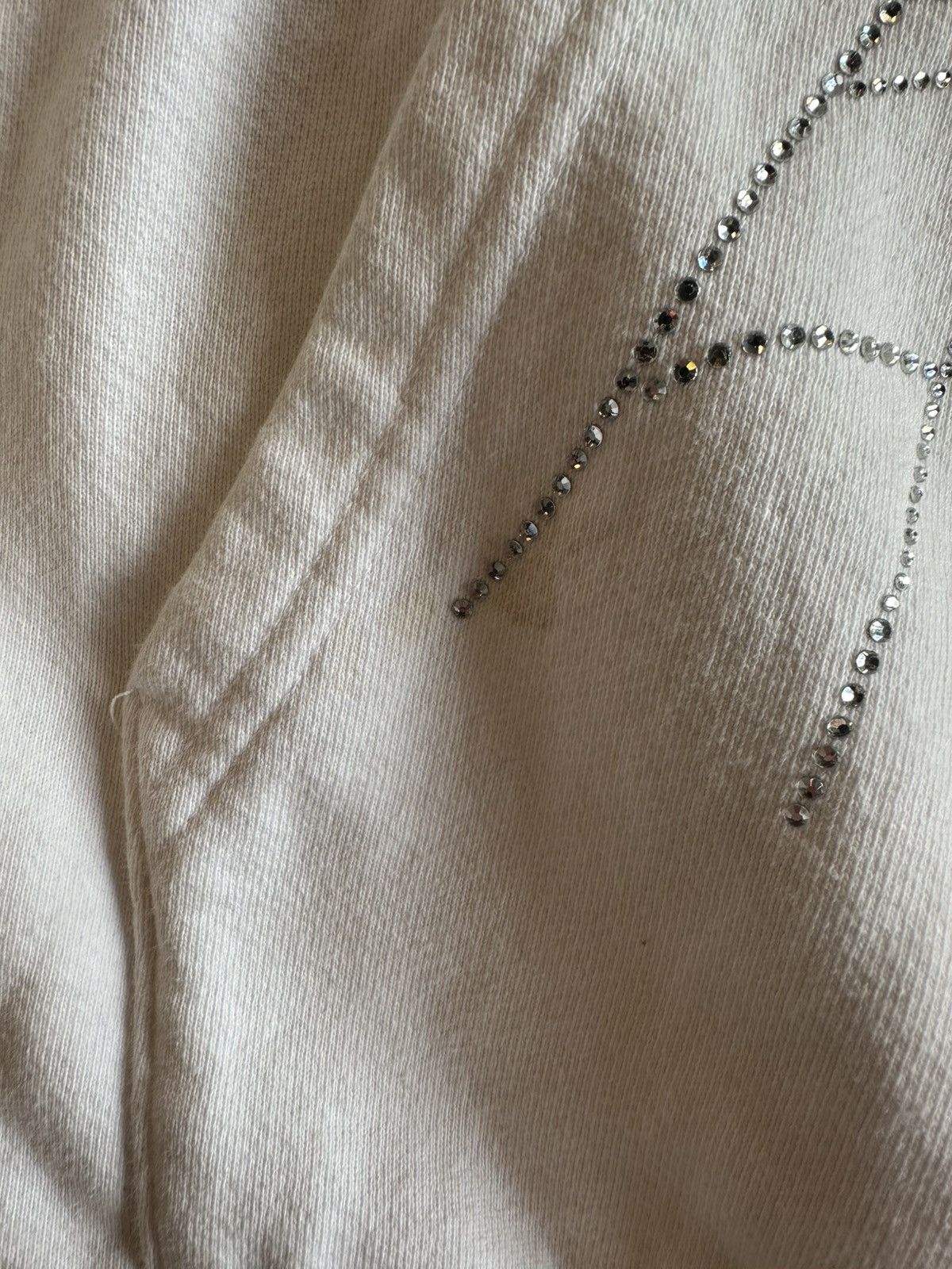Sp5der Sp5der Web Crystal Hoodie White Size US XL / EU 56 / 4 - 3 Thumbnail