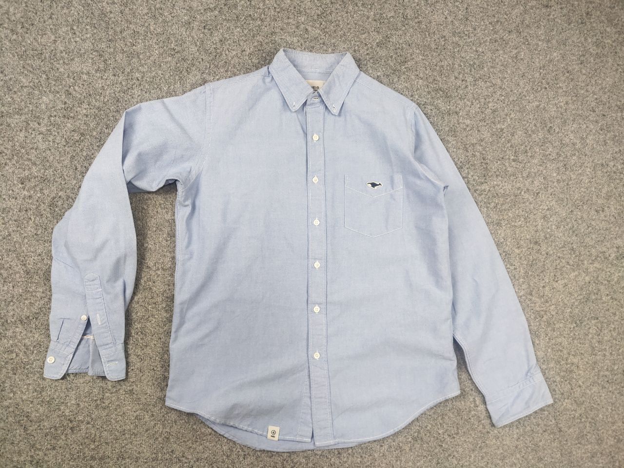 Japanese Brand Neithers Japan Design cotton Long Sleeve Button Shirt logo Size US L / EU 52-54 / 3 - 2 Thumbnail