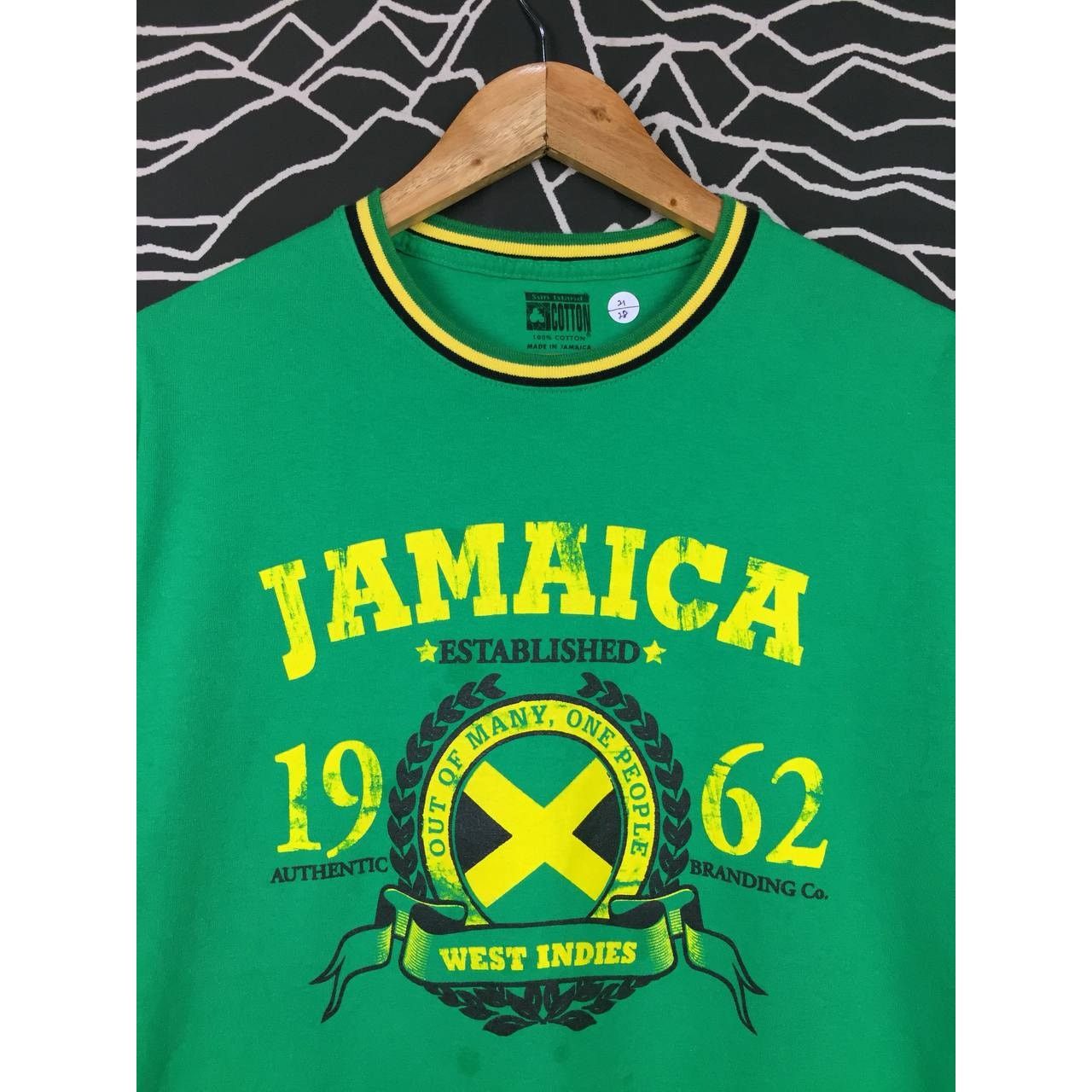 Vintage Sun Island Authentic West Indies Jamaica 1962 Ringer Tee Size US L / EU 52-54 / 3 - 3 Thumbnail