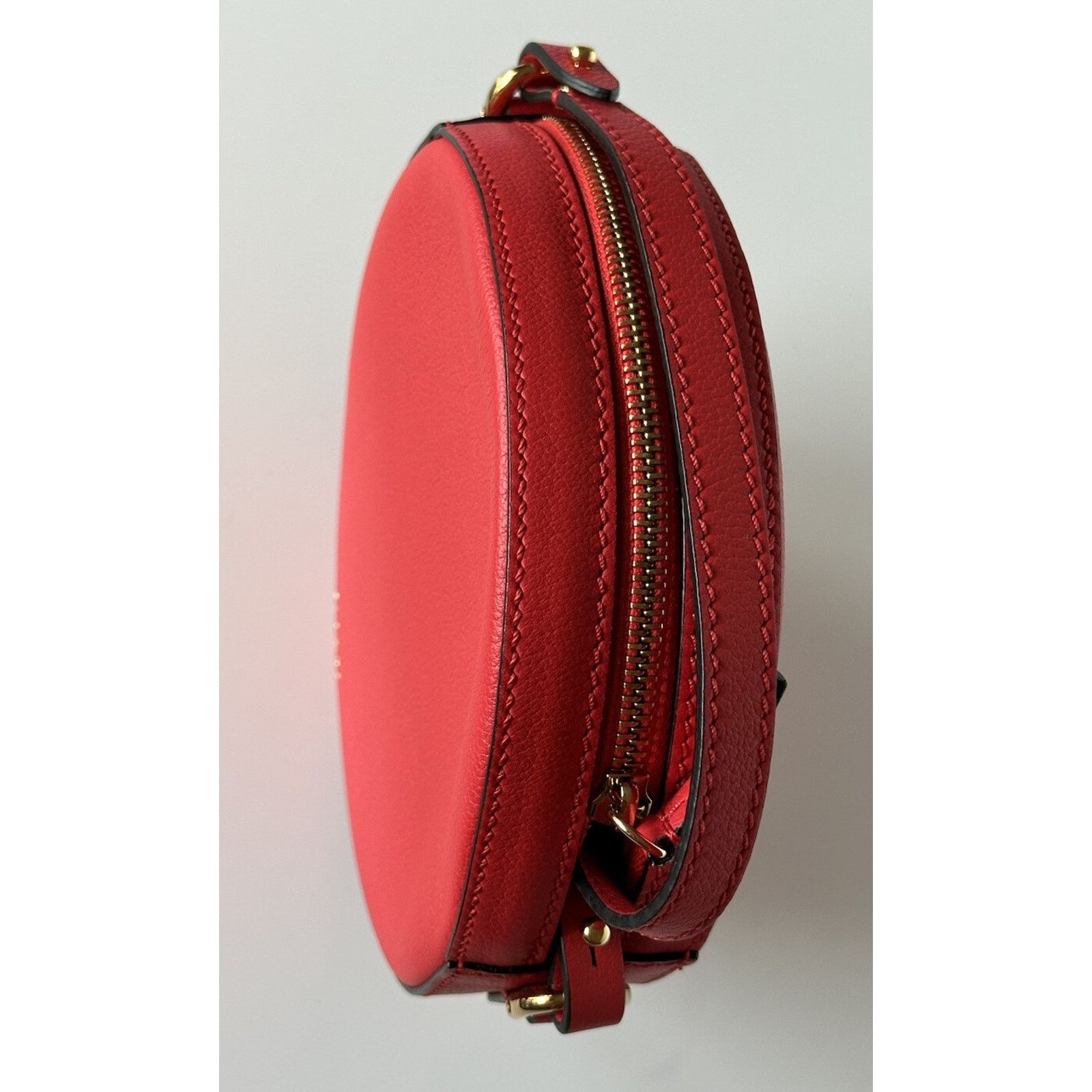 Versace Versace Medusa Head Leather Round Red Crossbody Bag DBFI050 Size ONE SIZE - 8 Thumbnail