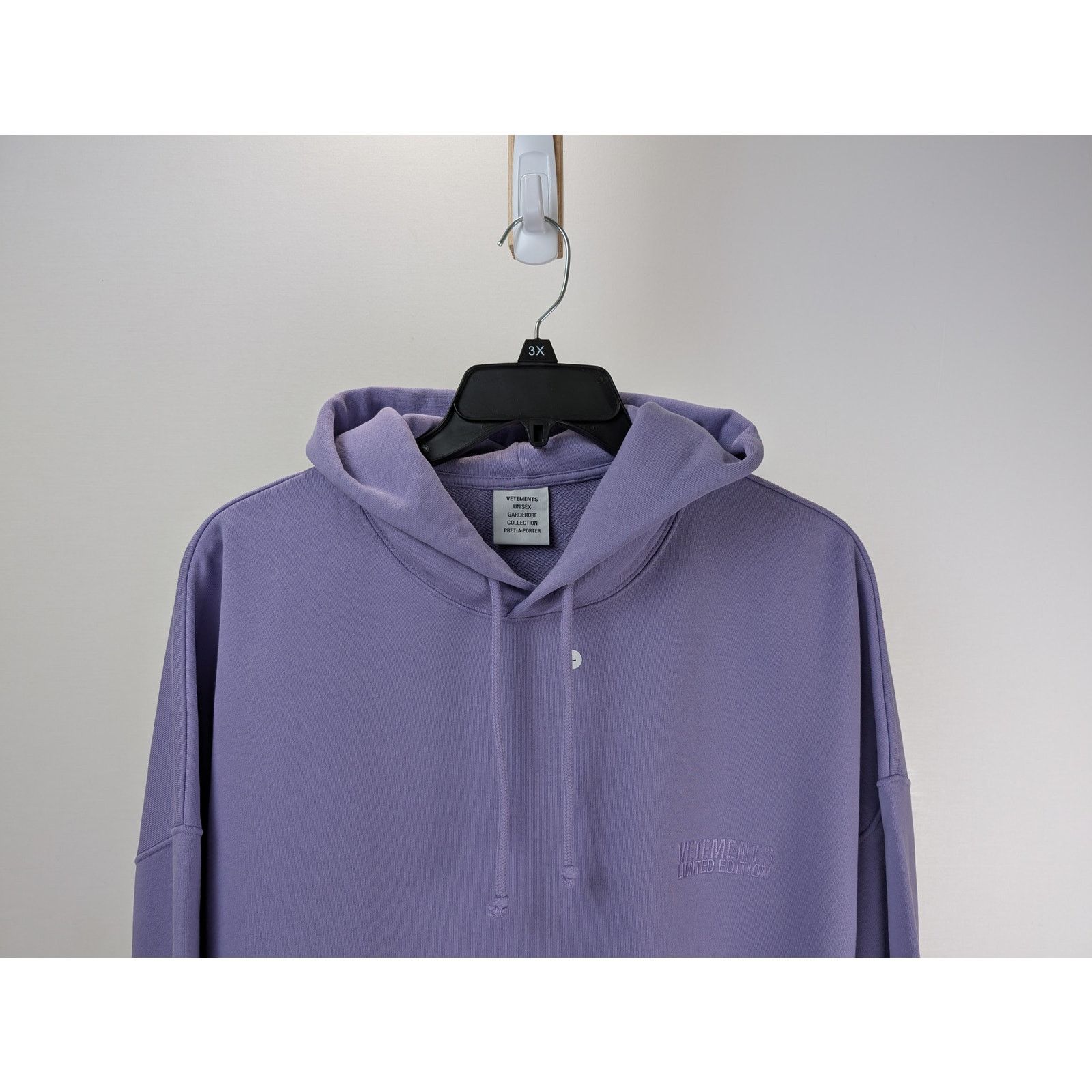Vetements o1rshd1 Limited Edition Hoodie in Lilac Size US L / EU 52-54 / 3 - 2 Thumbnail