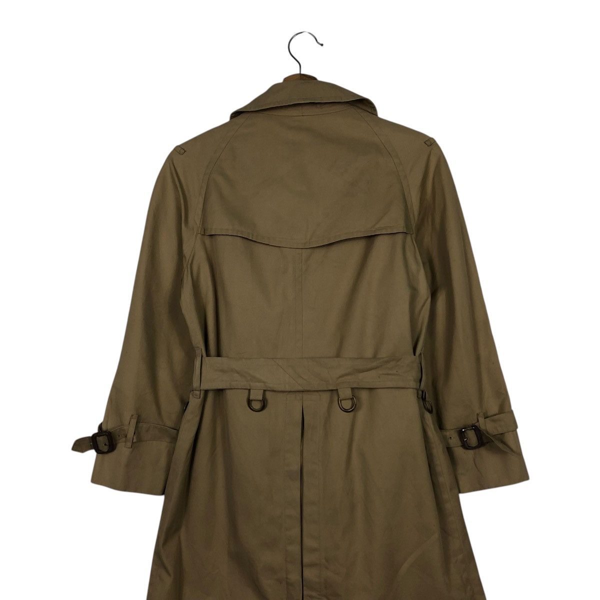 Burberry 🔥VINTAGE TRENCH COAT LONG JACKET BURBERRYS NOVA CHECK Size US S / EU 44-46 / 1 - 13 Thumbnail