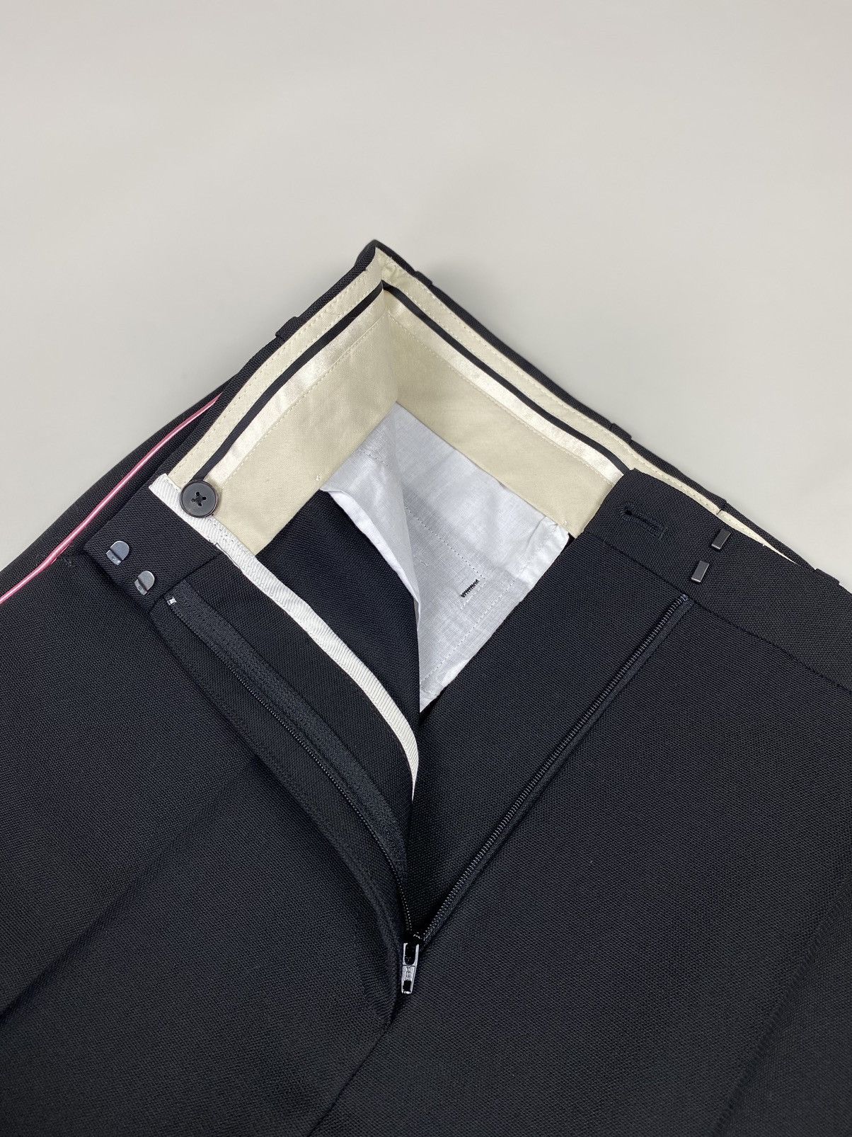 Haider Ackermann BNWT! Haider Ackermann fleece wool cropped pants trousers Size 25" / US 0 / IT 36 - 12 Thumbnail