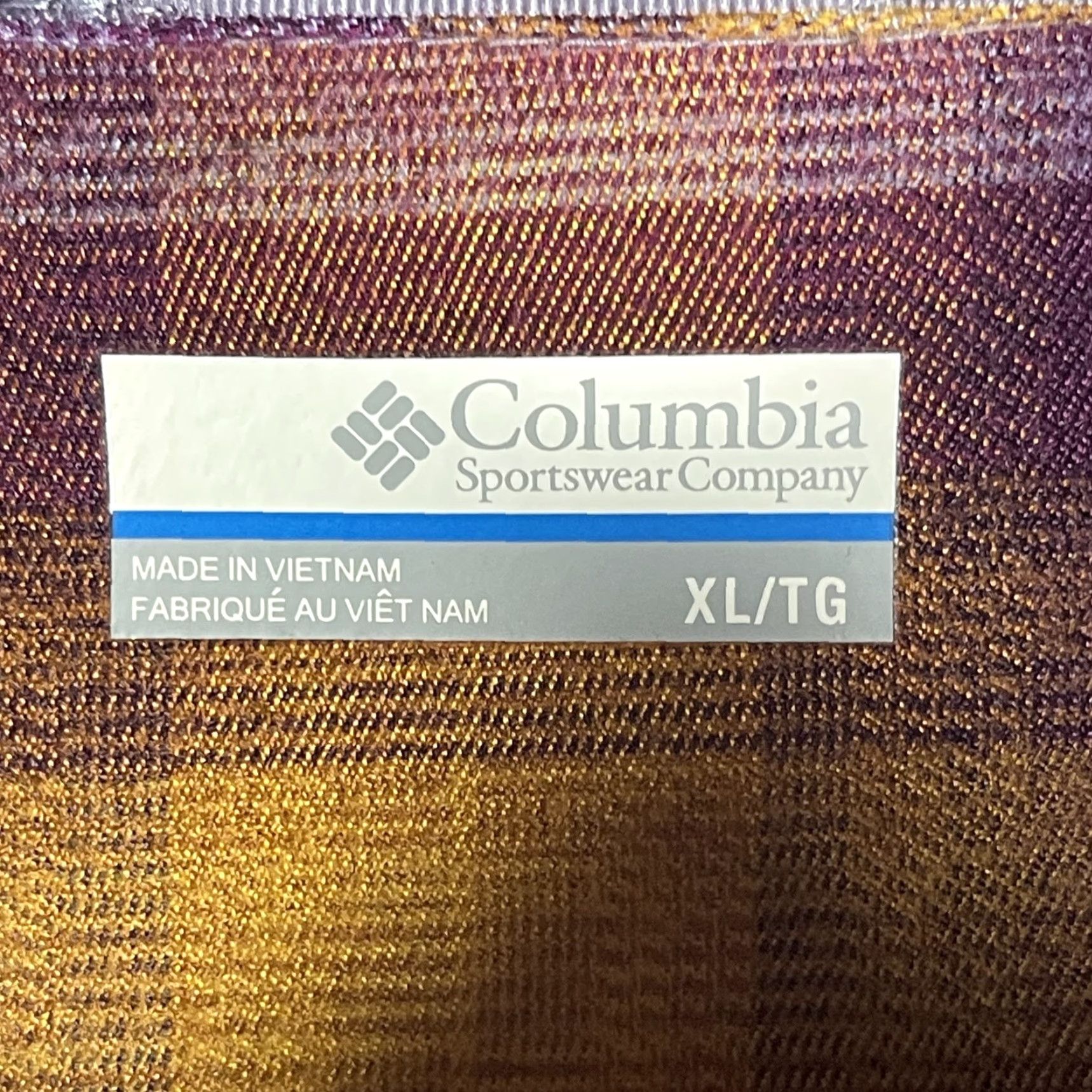 Vintage Columbia Flannel Shirt Womens XL Plaid Button-Up Long Sleeve Casual Outdoors Purple Yellow Embroidered Pockets Size XL / US 12-14 / IT 48-50 - 6 Thumbnail