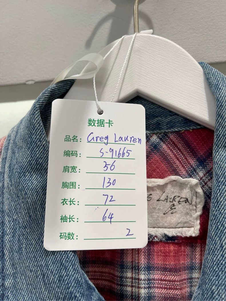 Greg Lauren Greg Lauren size2 shirt Size US M / EU 48-50 / 2 - 8 Thumbnail