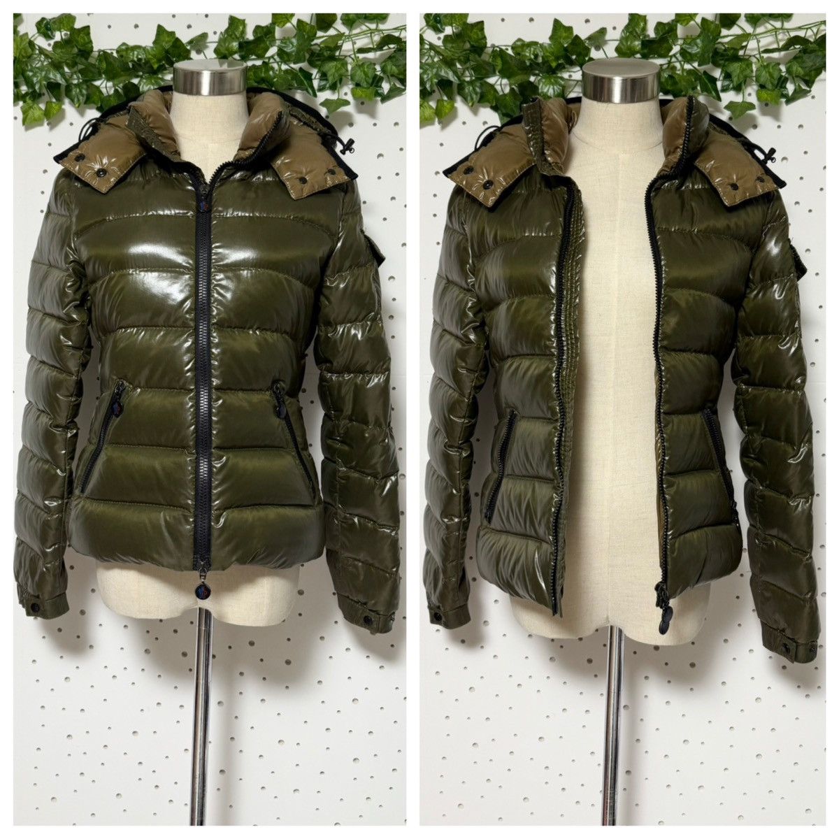 Moncler Genuine Moncler Hooded Double Zip Down Jacket Coat 0 Olive Size S / US 4 / IT 40 - 9 Thumbnail