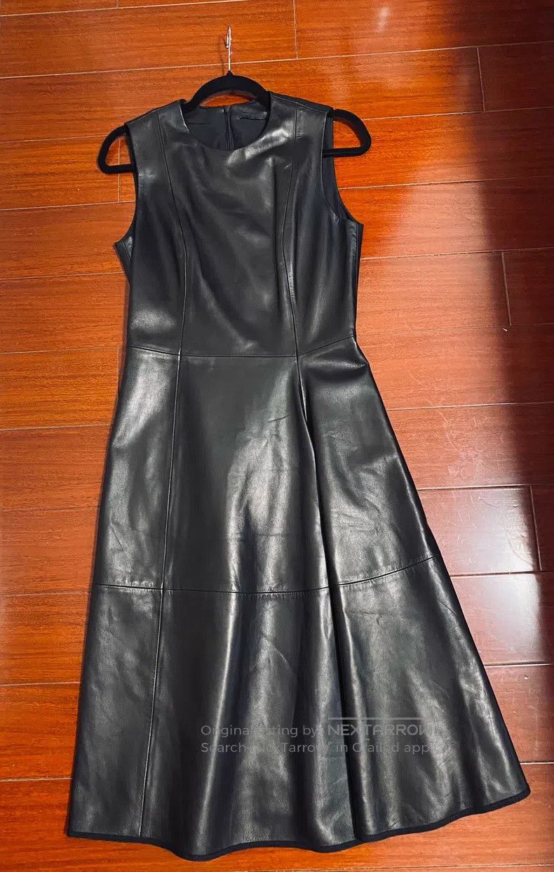 The Row The Row size 6 Long leather skirt in black sheepskin Size S / US 4 / IT 40 - 6 Thumbnail
