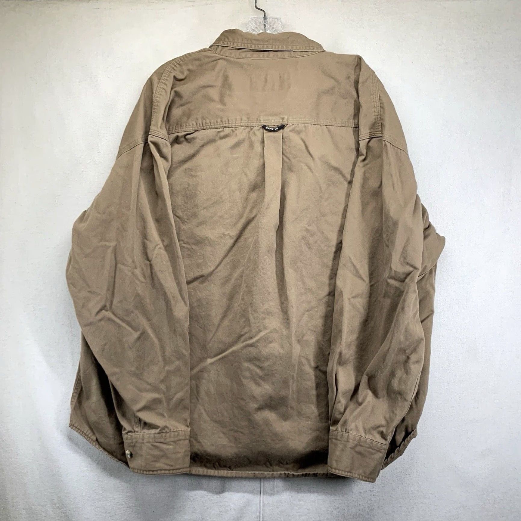 Vintage VINTAGE Remington Men’s Work Shirt 2XL Cotton Canvas Long Sleeve Button-Down Hunting Outdoor Casual Size US XXL / EU 58 / 5 - 2 Thumbnail