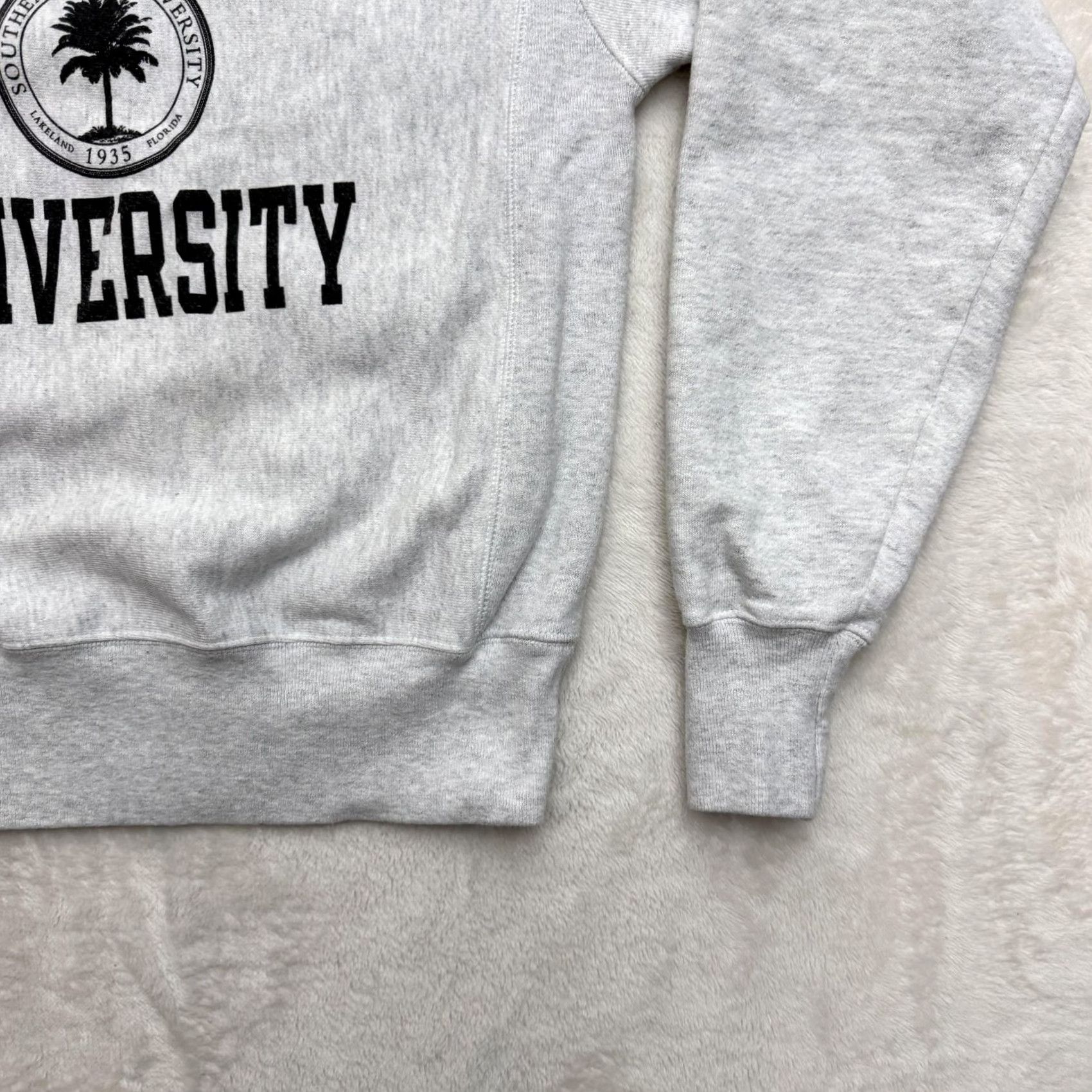 Champion Champion Sweatshirt Reverse Weave Southeastern University Mens XS Gray Graphic Print Pullover Crewneck Vintage No Size US XS / EU 42 / 0 - 5 Thumbnail
