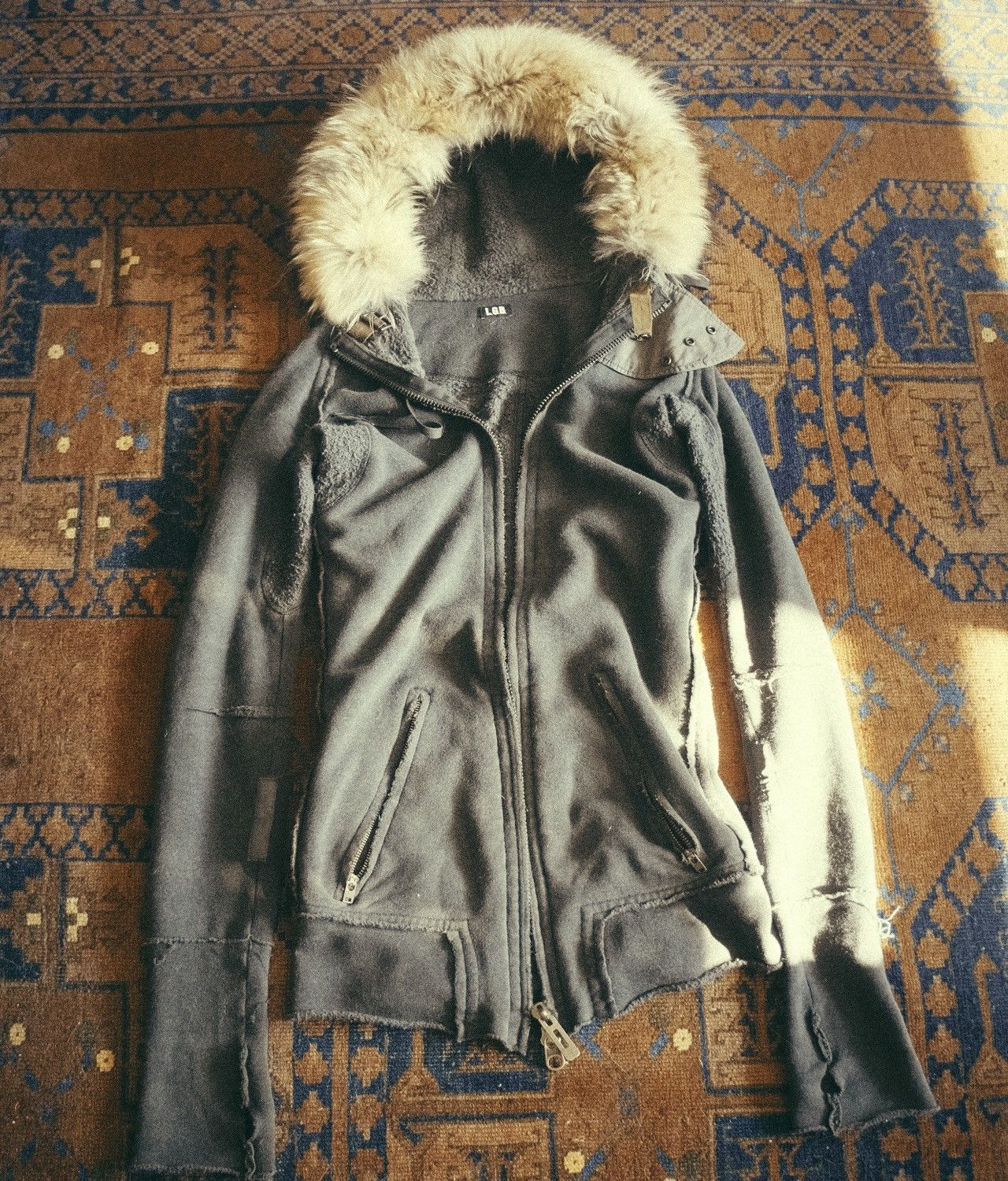 Le Grande Bleu (L.G.B.) Lgb raccoon fur parka | Grailed