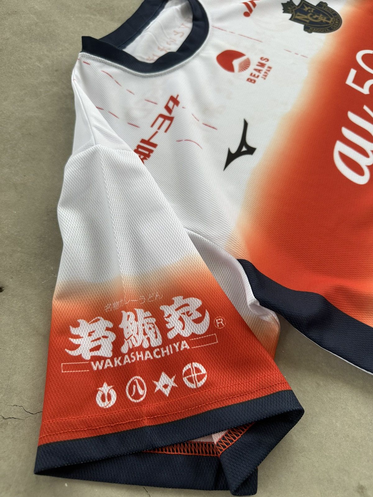 Japanese Brand × Mizuno NAGOYA GRAMPUS EIGHT BEAMS JAPAN SUPPORTER AWAY JERSEY Size US L / EU 52-54 / 3 - 5 Thumbnail