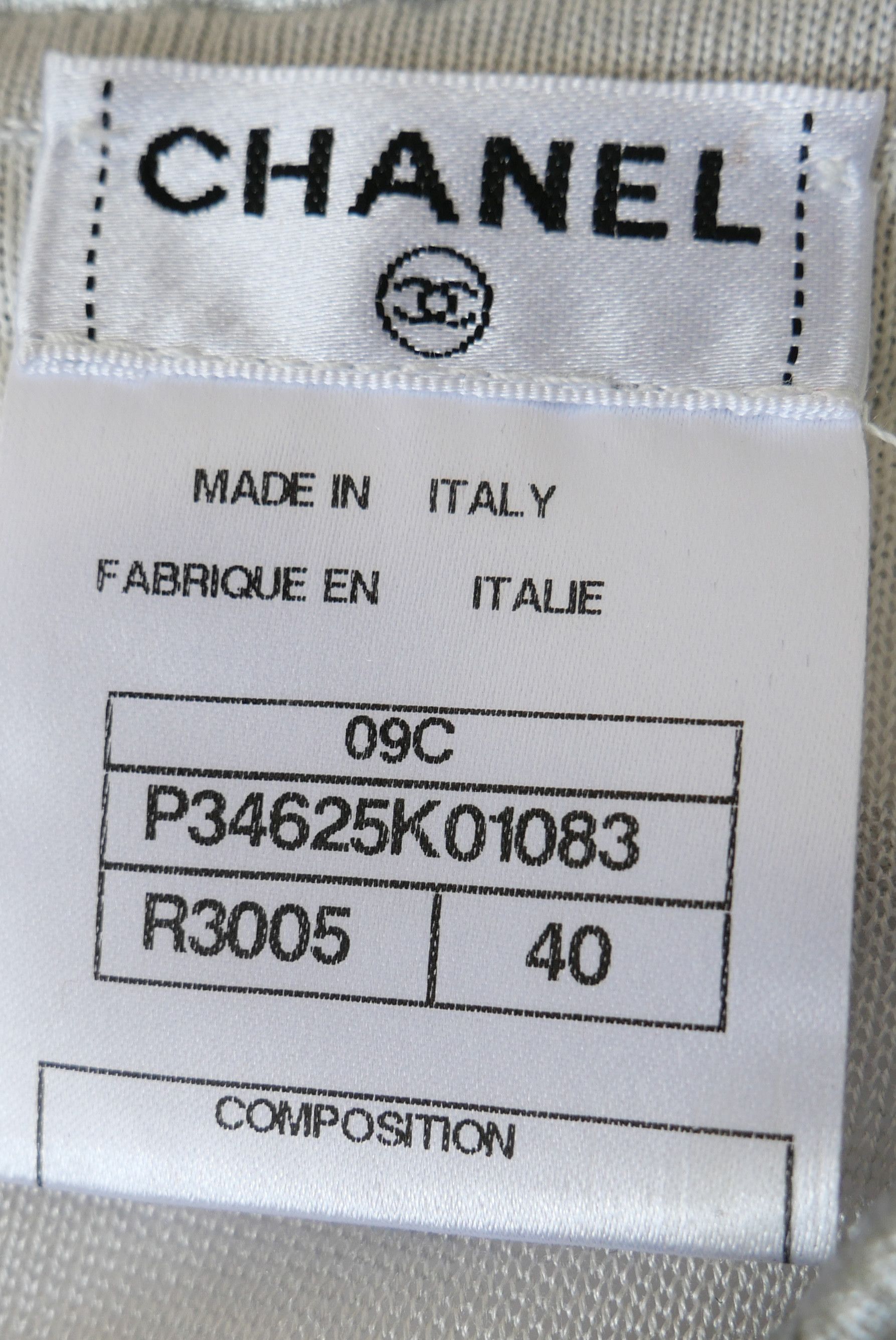 Chanel Chanel Cruise 2009 Pearl & Leather Trim Top Size M / US 6-8 / IT 42-44 - 9 Thumbnail