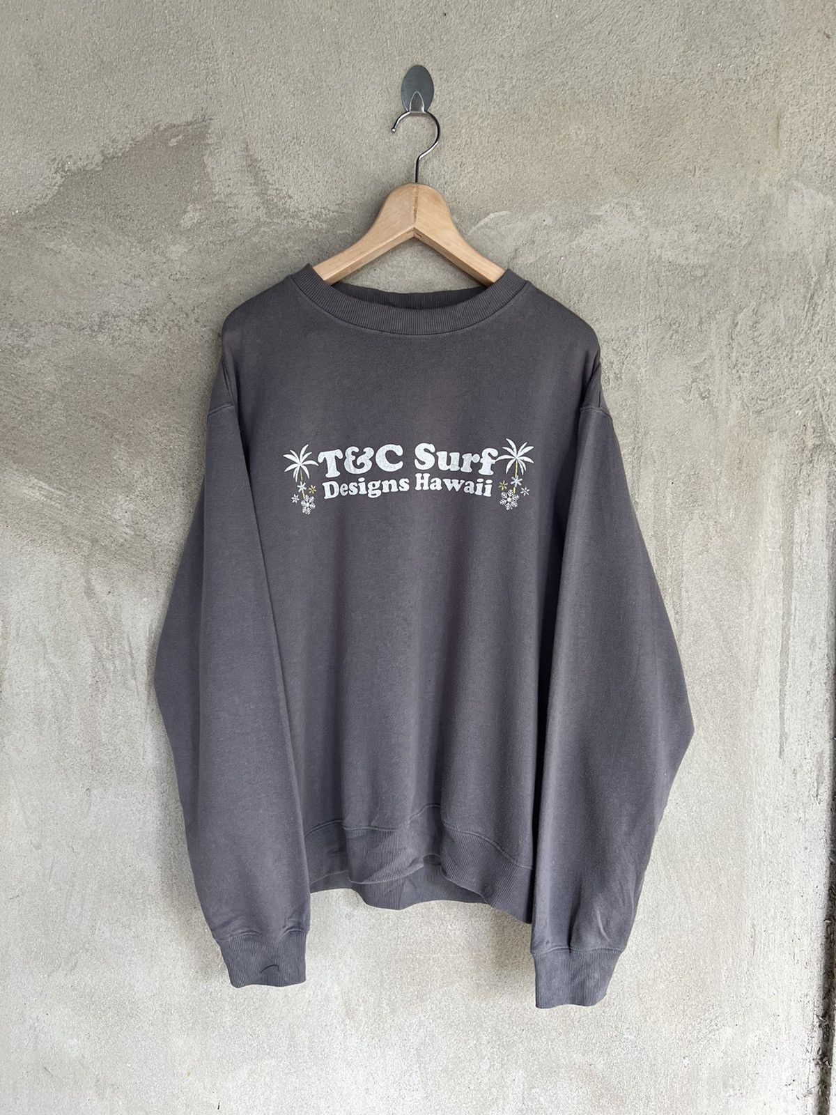 Vintage Vintage T&c Surf Design Hawaii Sweatshirt Size US L / EU 52-54 / 3 - 2 Thumbnail