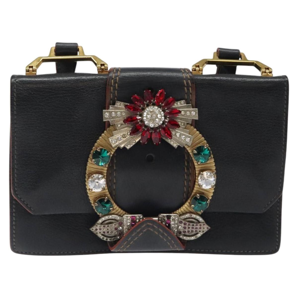 Miu Miu Miu Miu Madras shoulder Size ONE SIZE - 1 Thumbnail