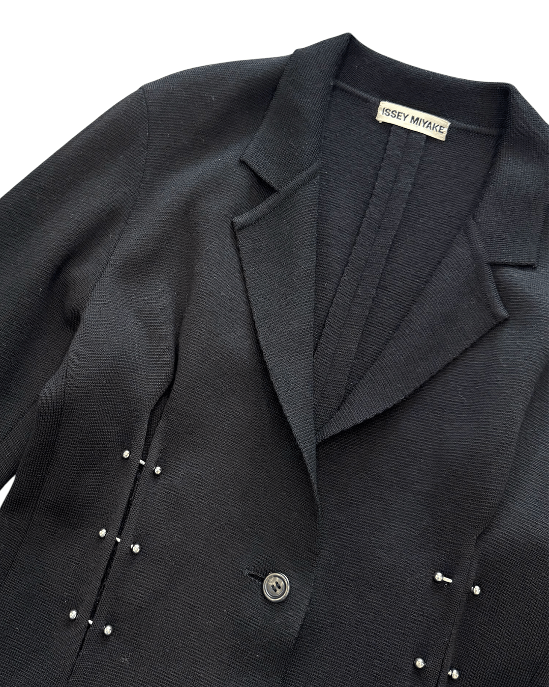 Issey Miyake Issey Miyake Studded Wool Blazer Size M / US 6-8 / IT 42-44 - 8 Thumbnail