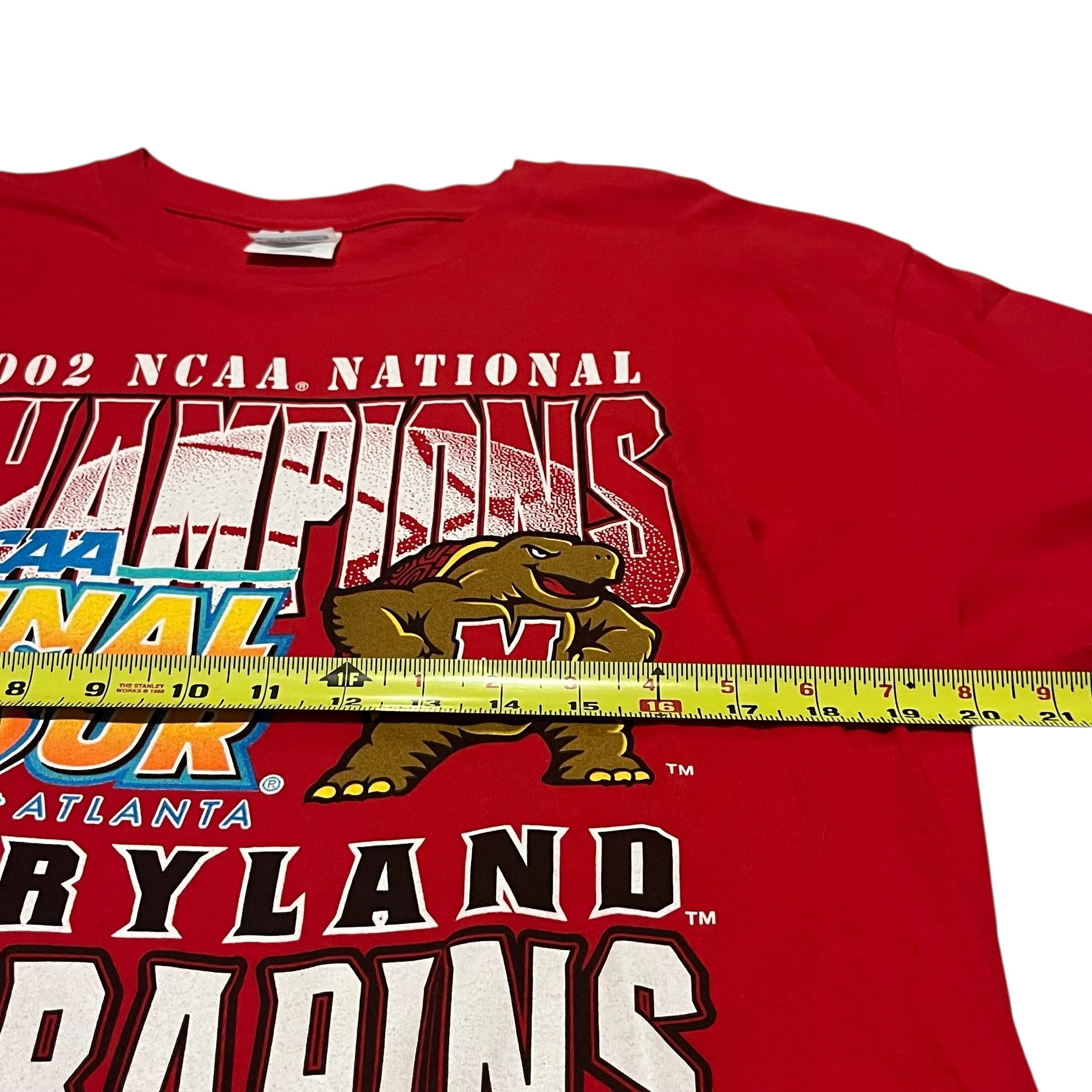 Hanes × Vintage VINTAGE 2002 NCAA National Final Four UMD Shirt Size US L / EU 52-54 / 3 - 4 Thumbnail