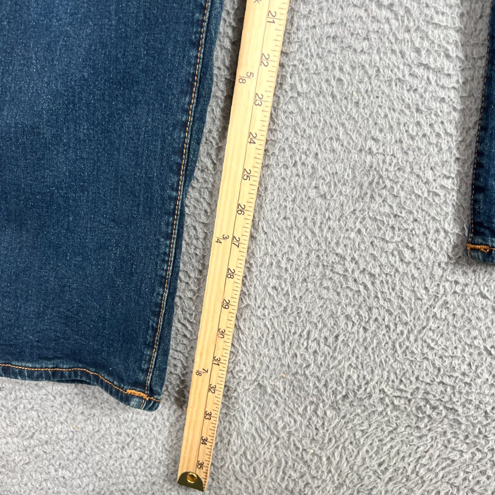 True Religion VINTAGE True Religion Ricky Jeans Men's Size 34 Straight Leg Denim Blue 2000s Size US 34 / EU 50 - 3 Thumbnail