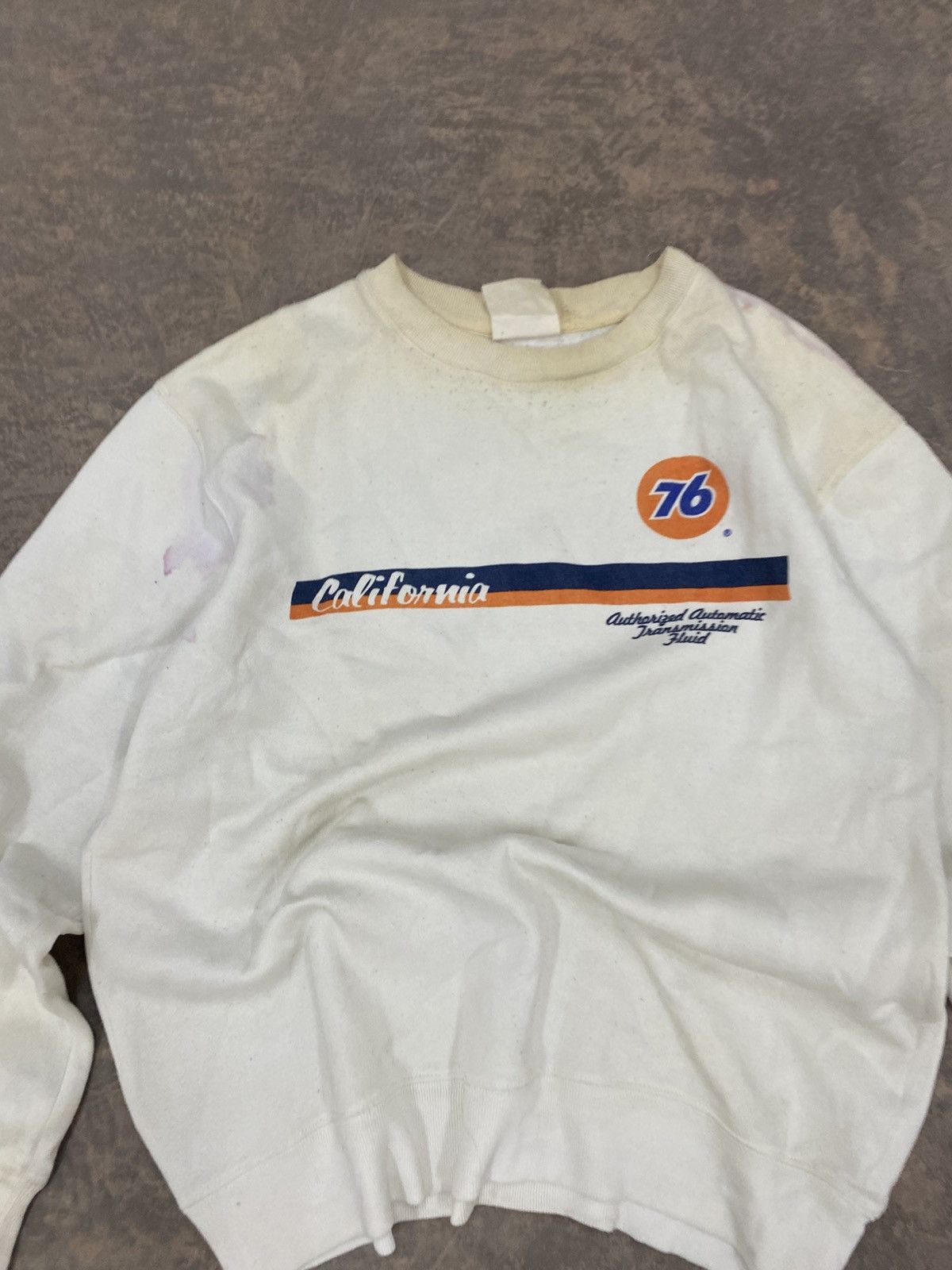 Vintage 1990s -Vintage Union 76 Lubricants Sweater Size US L / EU 52-54 / 3 - 11 Thumbnail