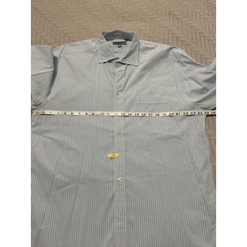 Hickey Freeman HIckey Freeman blue striped button down size 17 Size US XL / EU 56 / 4 - 6 Thumbnail