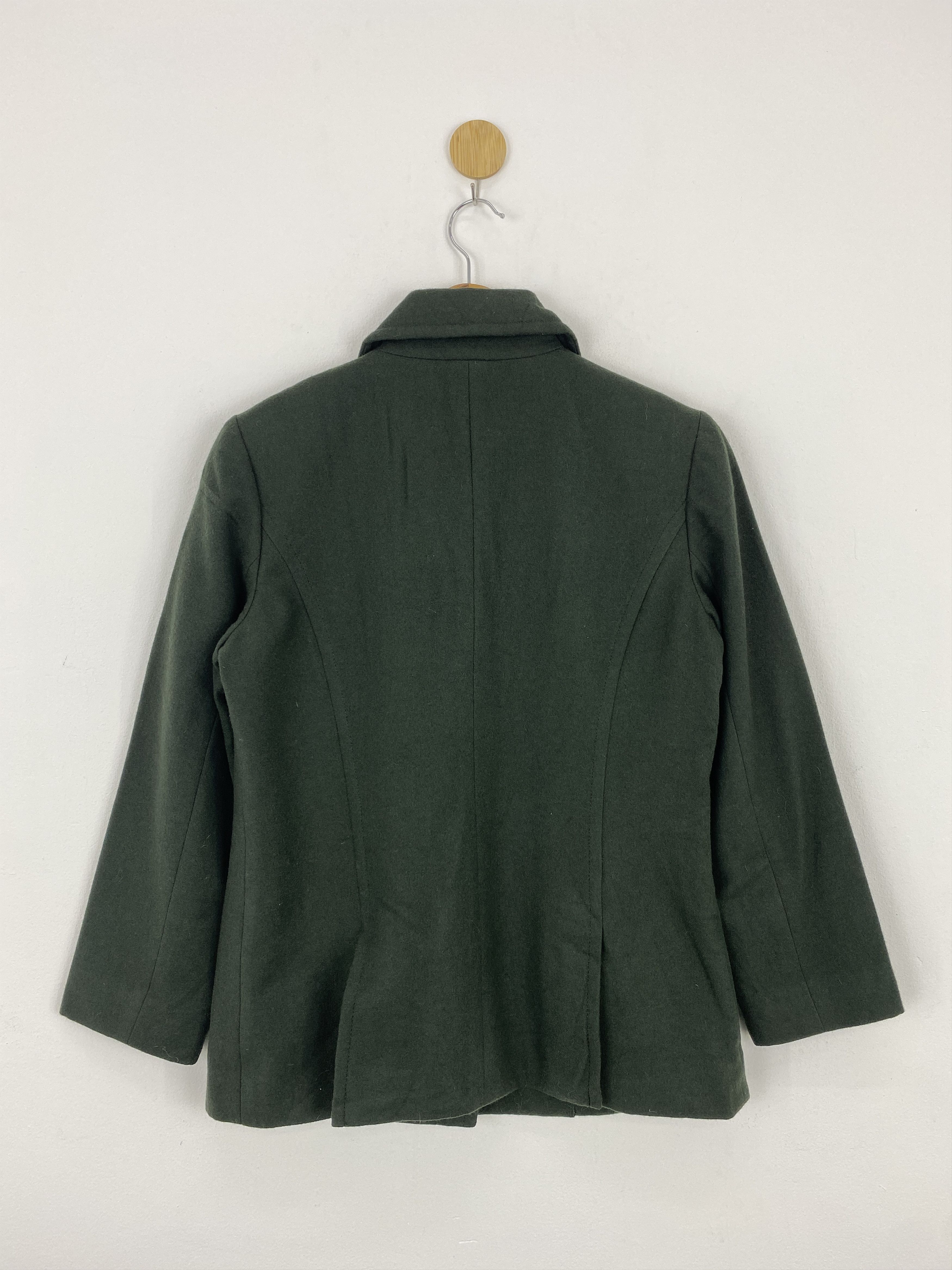 Vintage Vintage Anne Klein Peacoat Women Wool Jacket MJ0013 Size US S / EU 44-46 / 1 - 3 Thumbnail