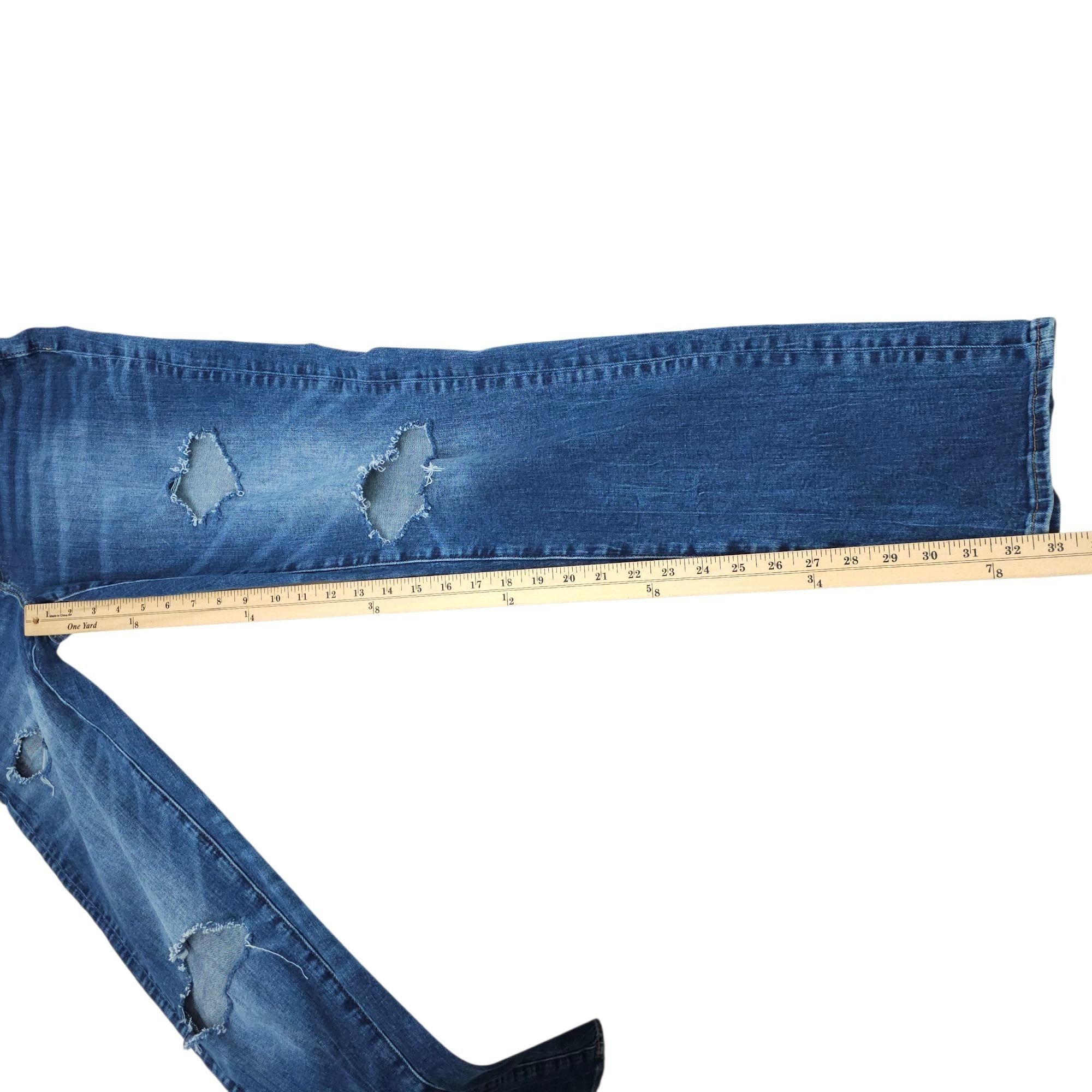 American Eagle Outfitters American Eagle Next Level Flex Slim Straight Jeans Mens 32 x Size US 32 / EU 48 - 5 Thumbnail