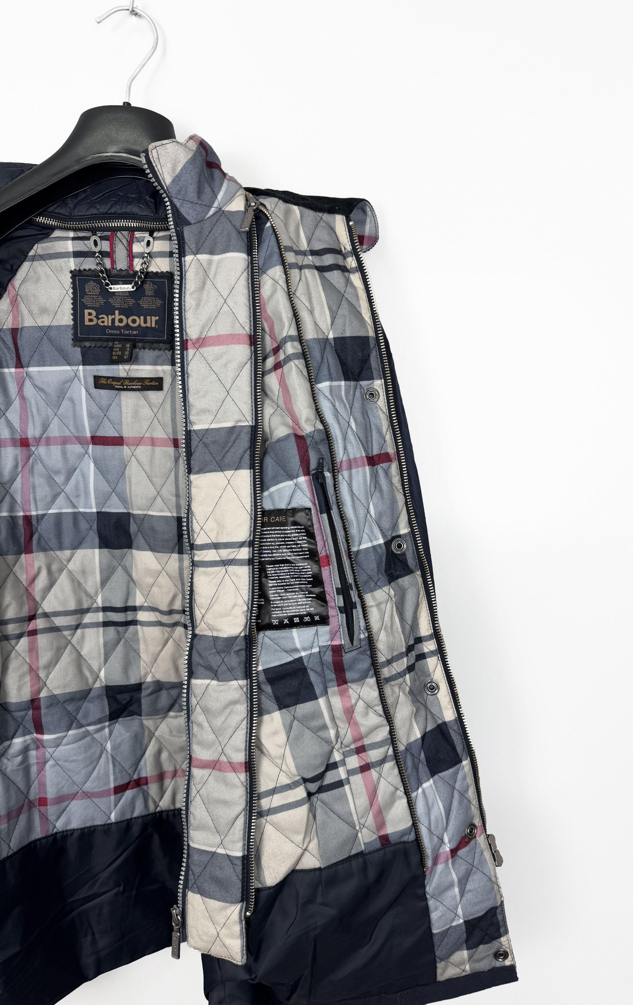 Barbour Barbour Tantallon Wax Waxed Dress Tartan Womens Jacket Size M / US 6-8 / IT 42-44 - 13 Thumbnail