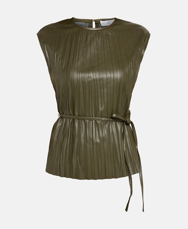Proenza Schouler White Label Leather-look top Size S / US 4 / IT 40 - 1 Thumbnail