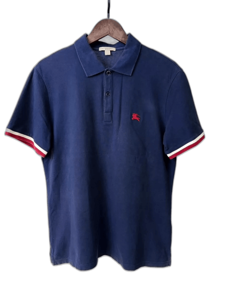 Burberry Burberry Color-Block Polo Shirt with Embroidery-yf Size US M / EU 48-50 / 2 - 1 Thumbnail