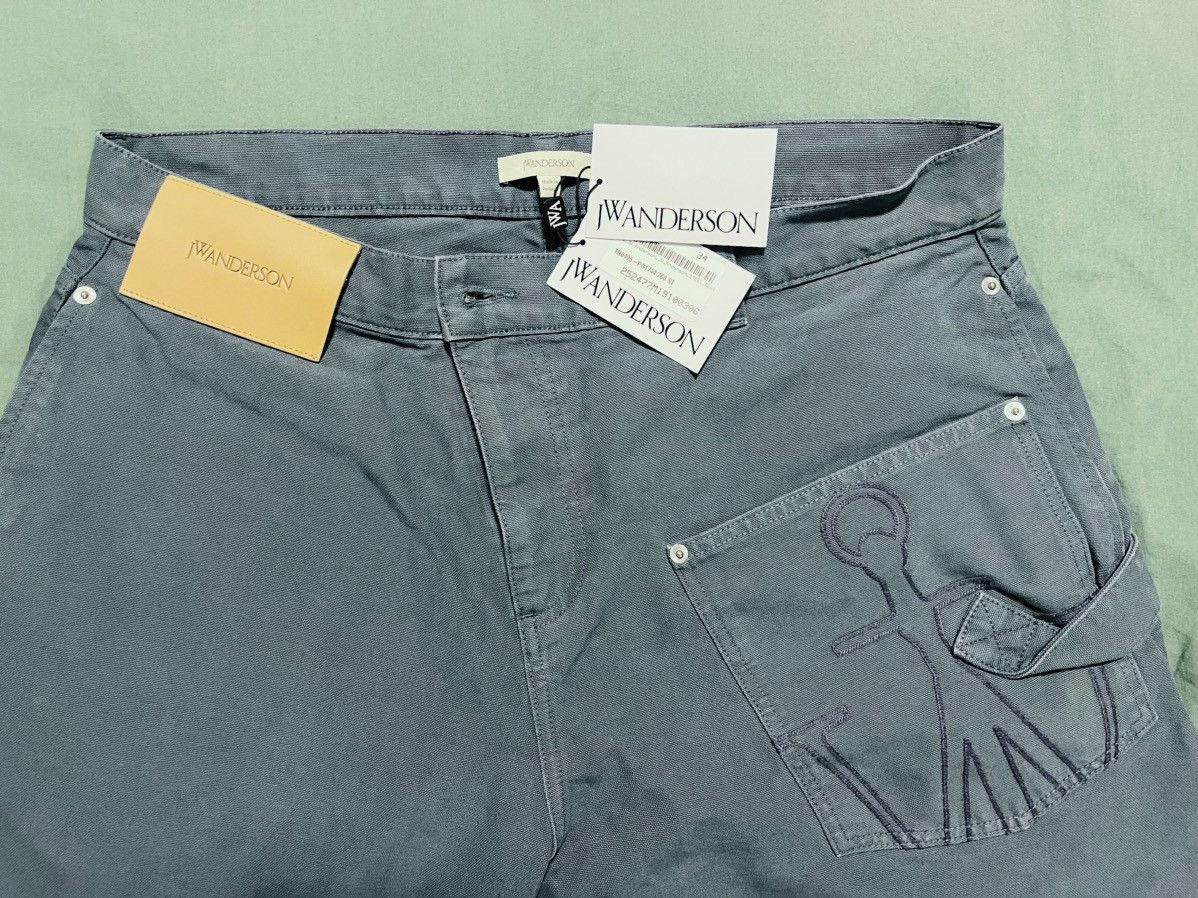 JW Anderson JW ANDERSON Blue Twisted Workwear Trousers Size US 34 / EU 50 - 7 Thumbnail