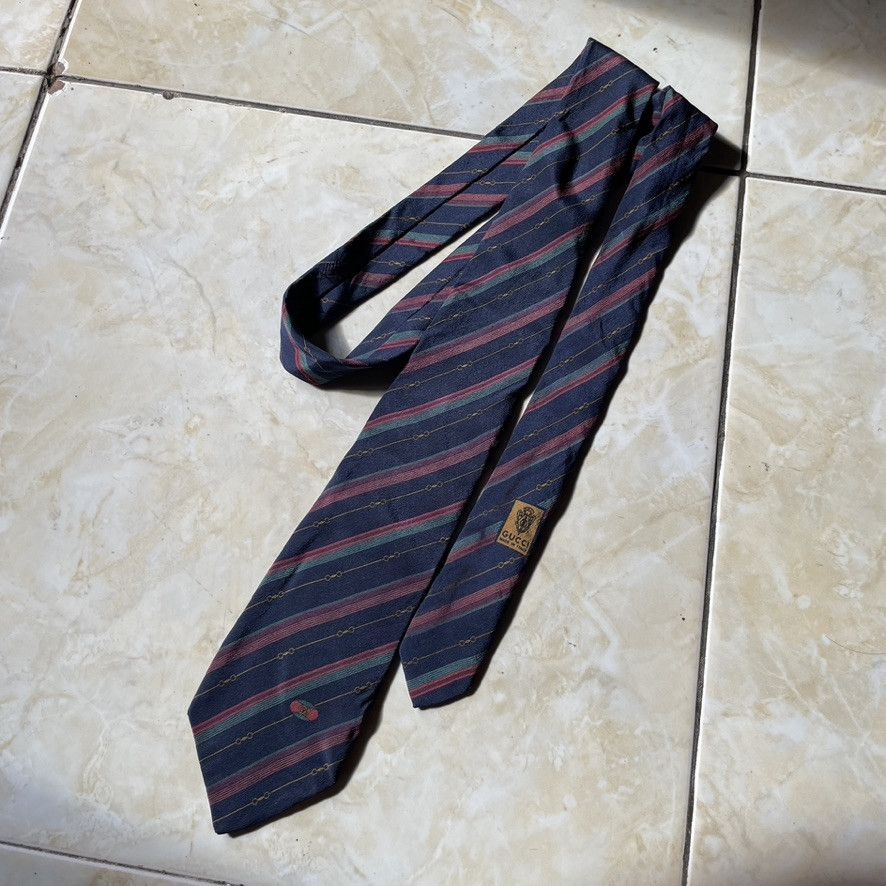 Gucci Gucci Striped Ties Size ONE SIZE - 1 Thumbnail
