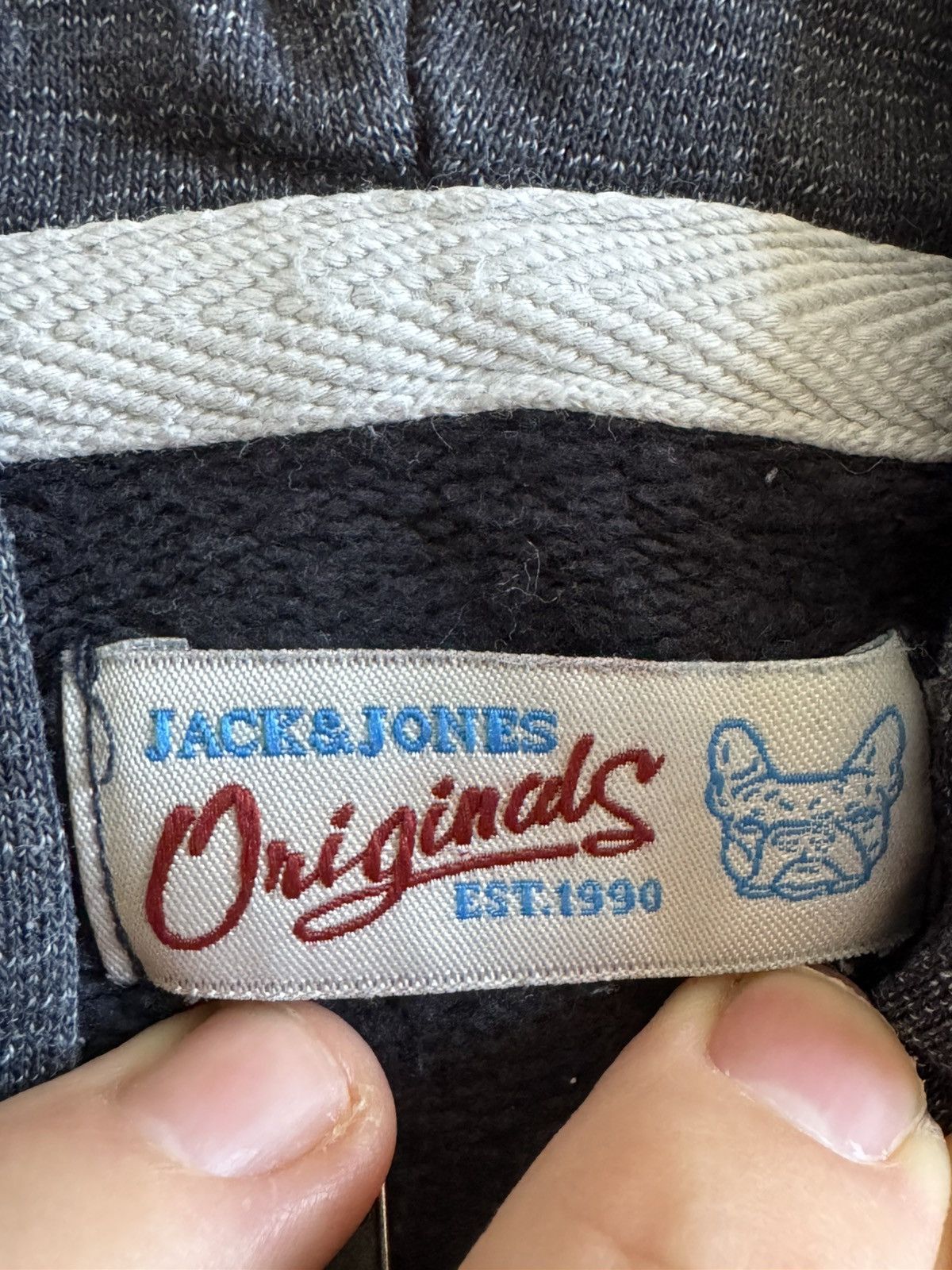 Jack & Jones Jack & Jones Originals Full Zip Hoodie Blue Size M Size US M / EU 48-50 / 2 - 2 Thumbnail