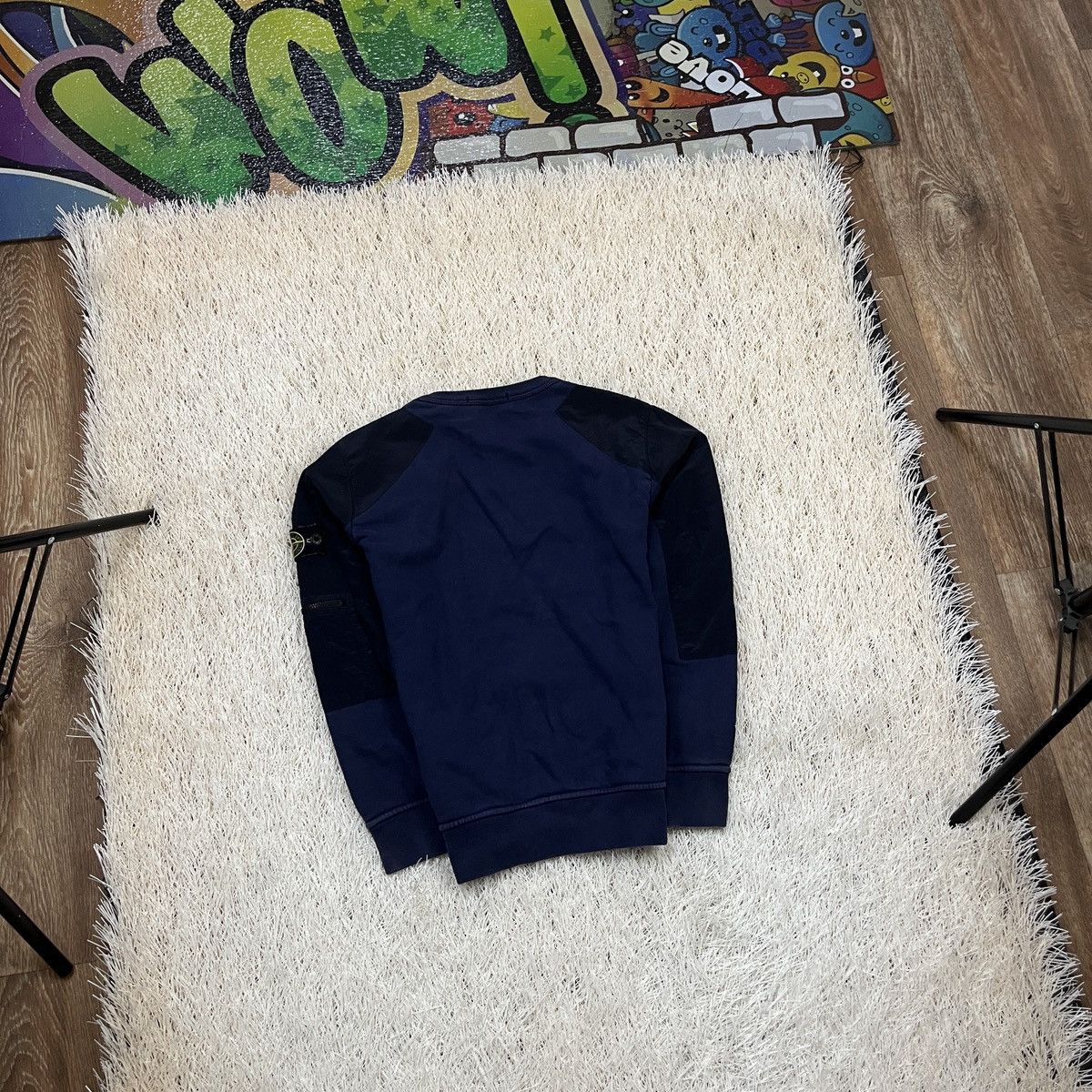 Stone Island Stone Island Junior Nylon Panel Tracksuit Sweatshirt Pants Size US XXS / EU 40 - 10 Thumbnail